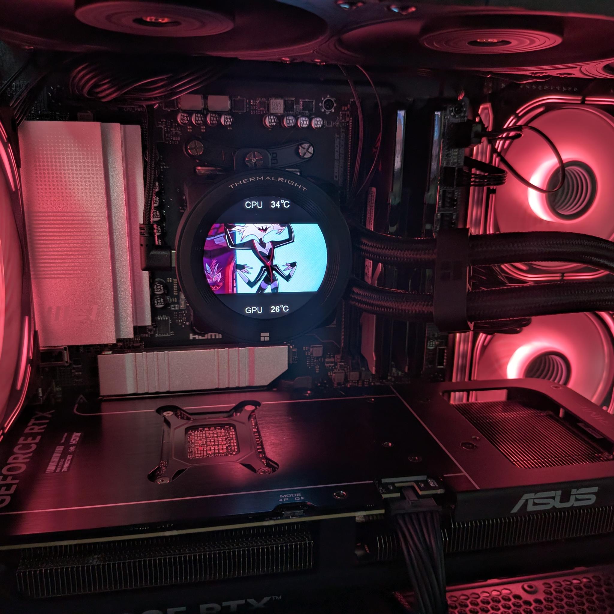 The Morningstar - RTX 5070, Ryzen 5 7600X3D, 32 GB DDR5, 4 TB Gen 5 NVME, Liquid Cooled, RGB