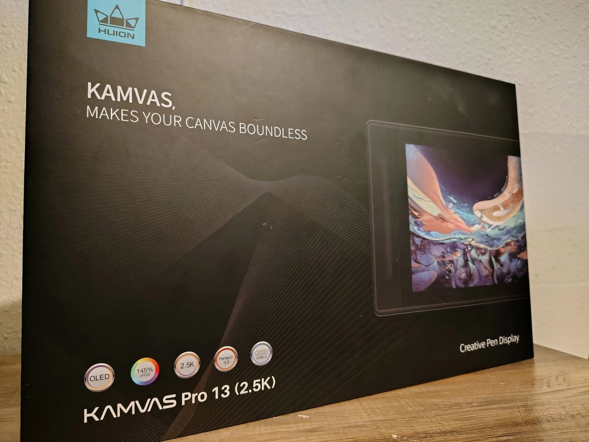 HUION Kamvas Pro 13 2.5K QHD