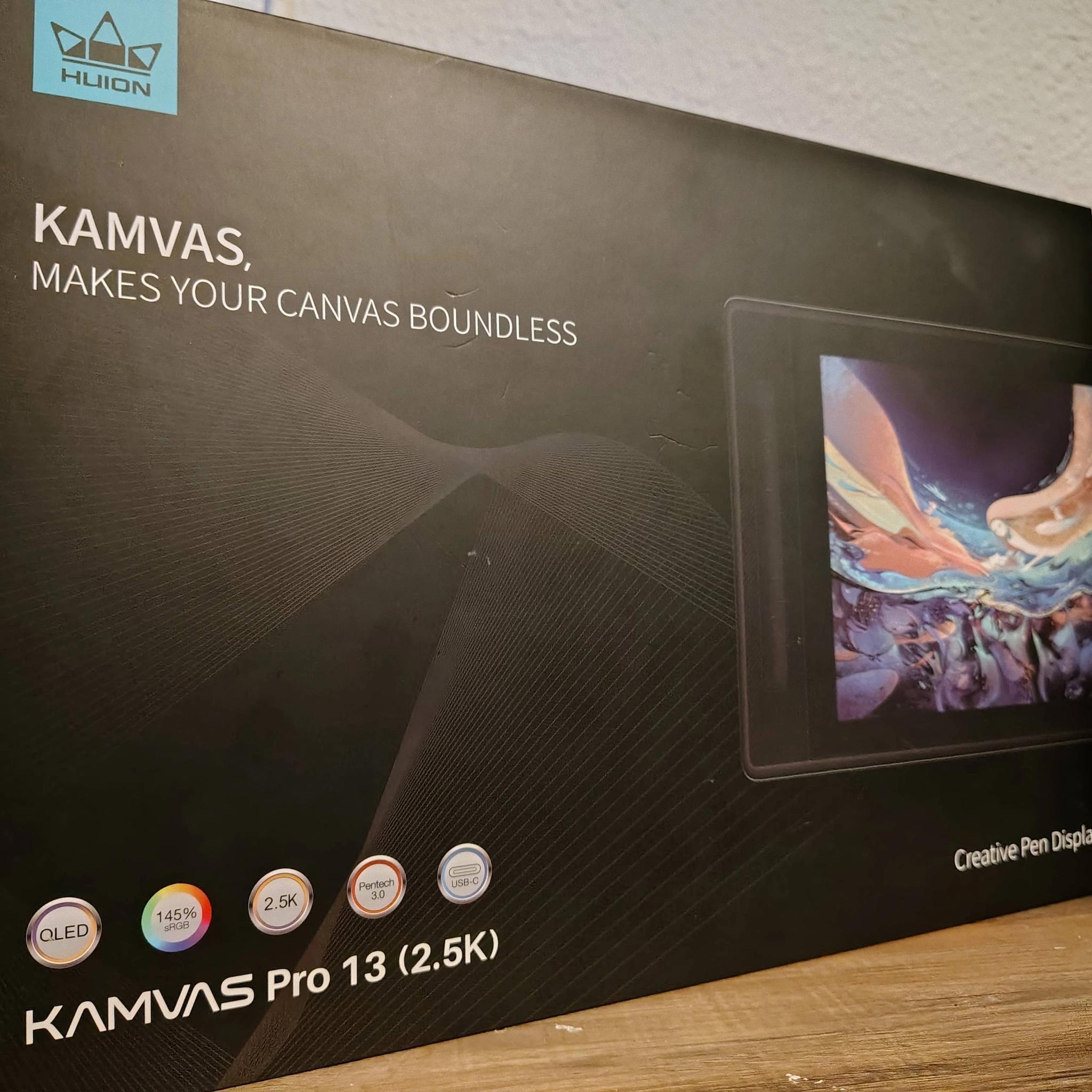 HUION Kamvas Pro 13 2.5K QHD