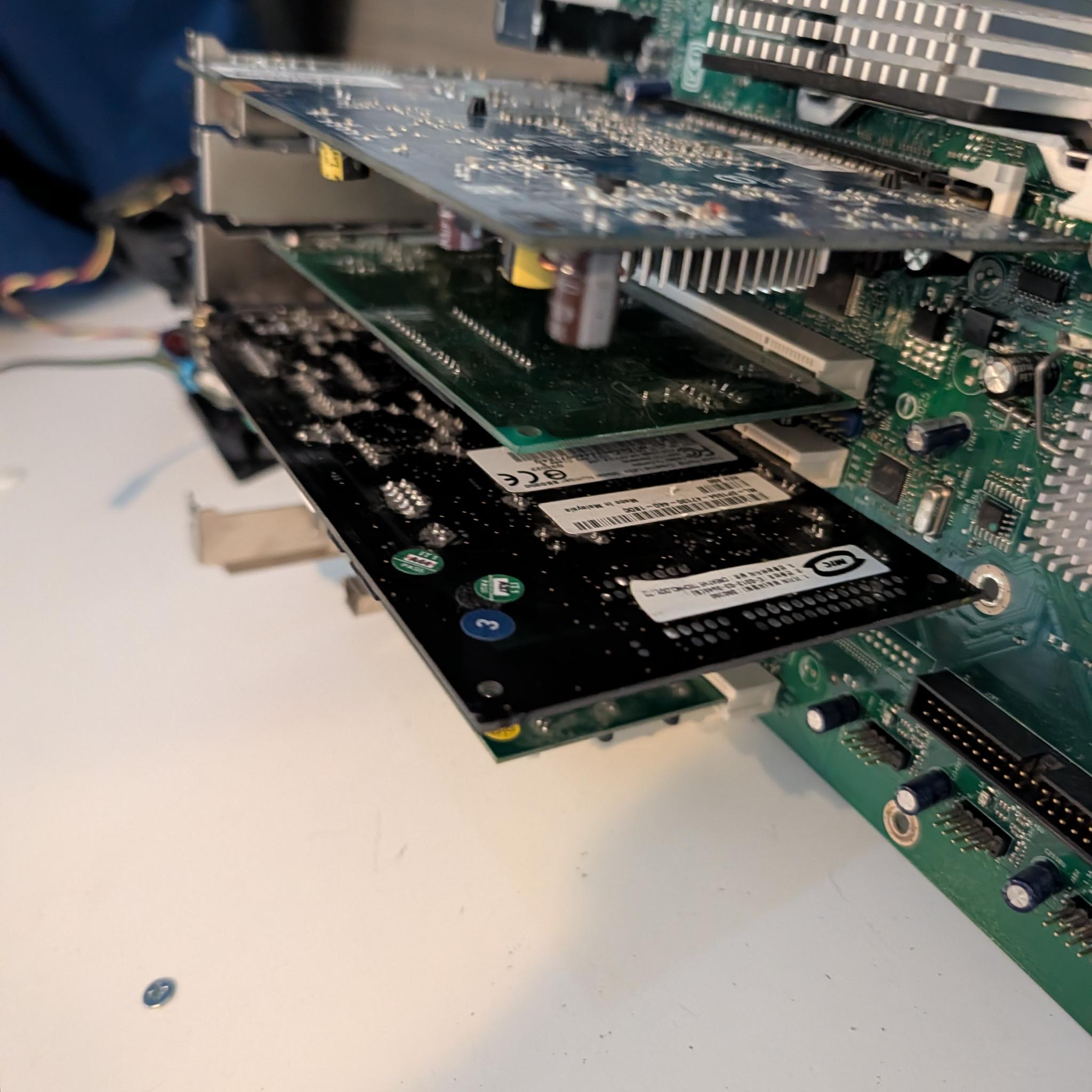 CPU GPU RAM Motherboard, Cooler, Expansion card and Fan combo