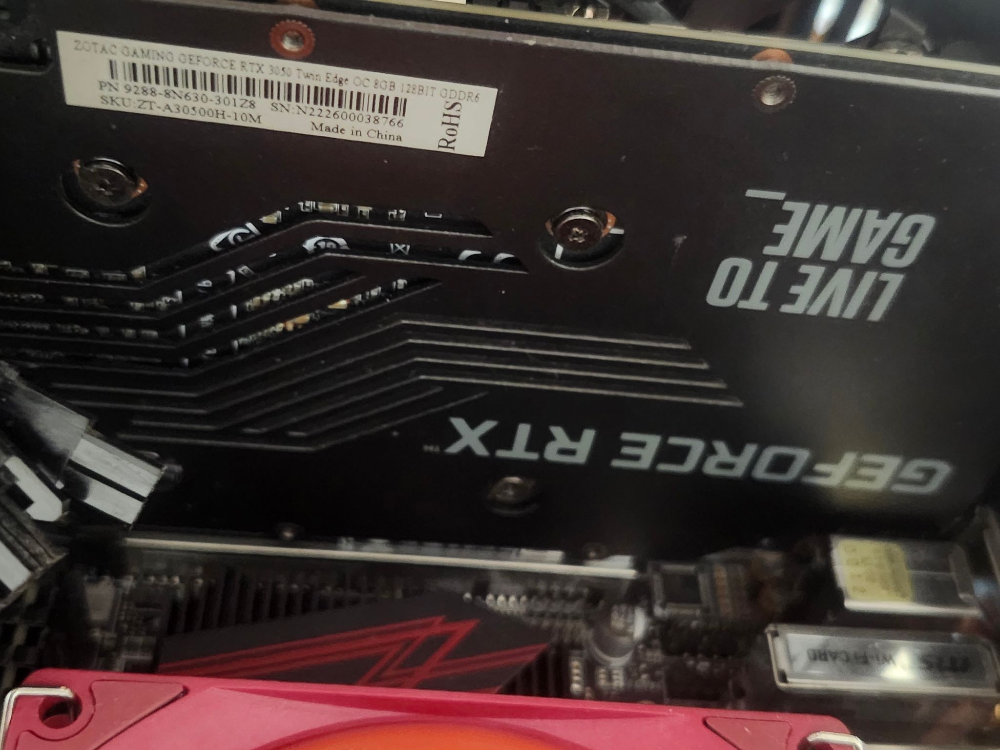 ZOTAC GAMING Twin Edge OC GeForce RTX 3050 8GB