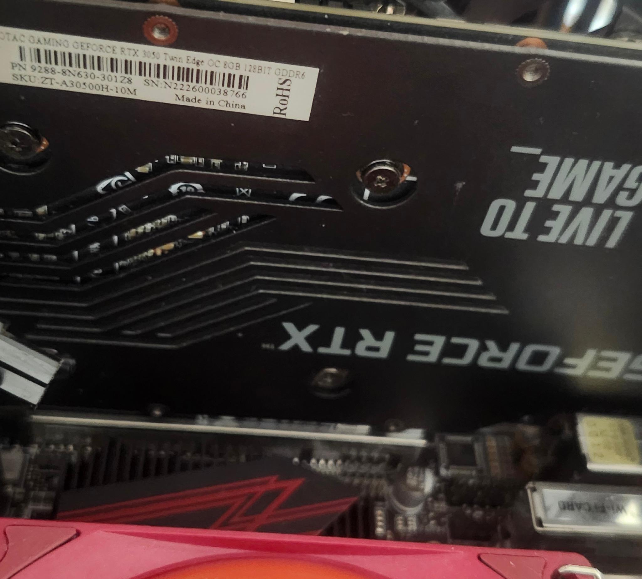 ZOTAC GAMING Twin Edge OC GeForce RTX 3050 8GB