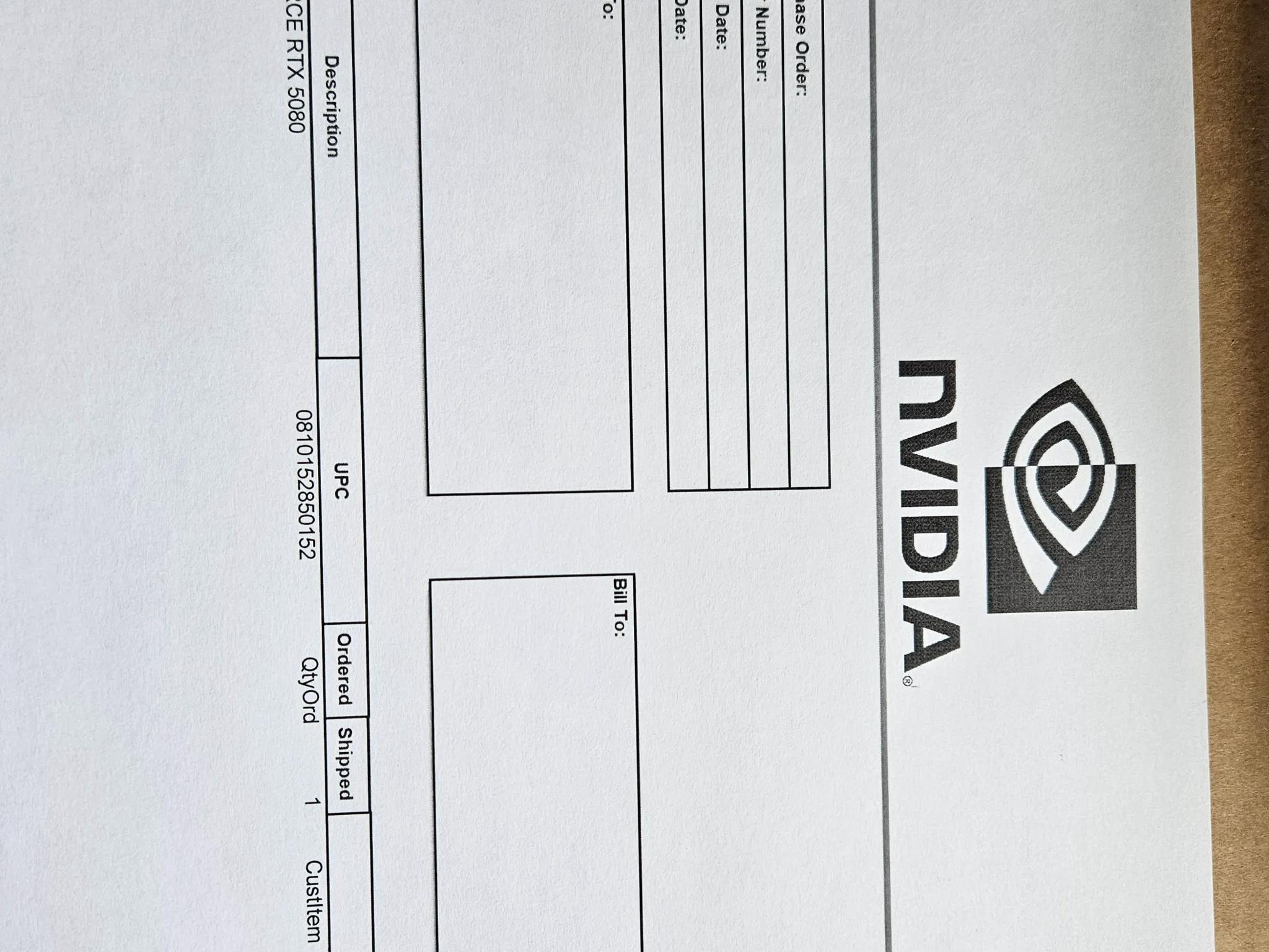 NVIDIA GeForce RTX 5080 FE (UNOPENED)