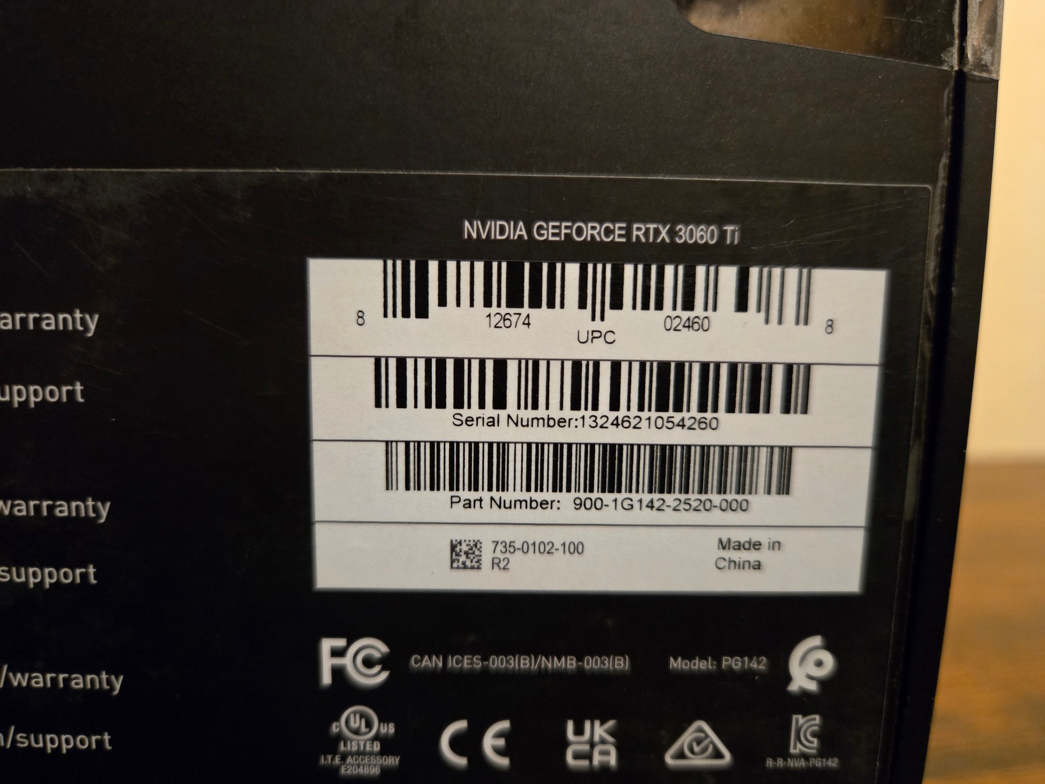 NVIDIA Founders Edition GeForce RTX 3060 Ti