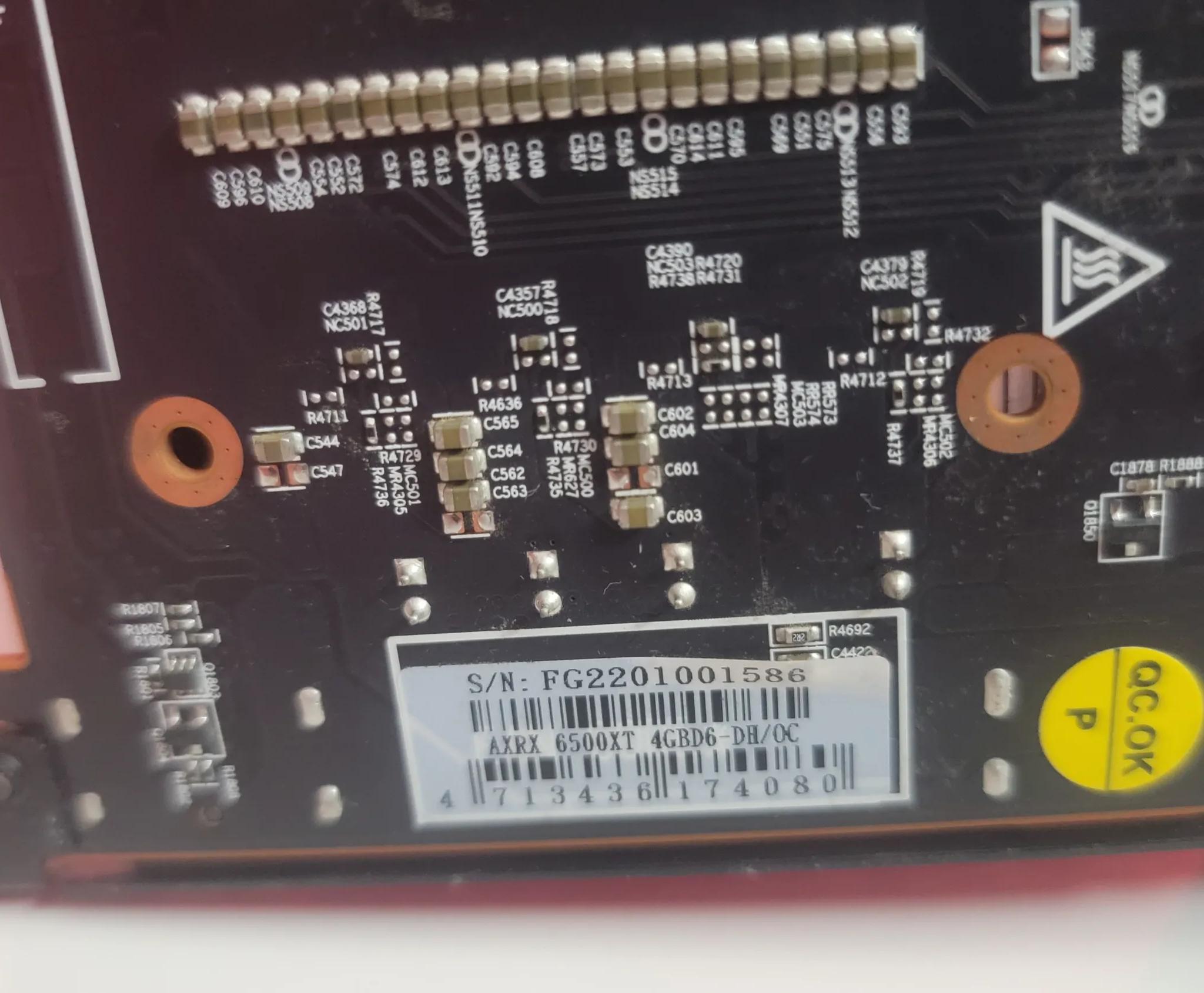 Fighter AMD Radeon RX 6500 XT 4GB GDDR6 graphics card