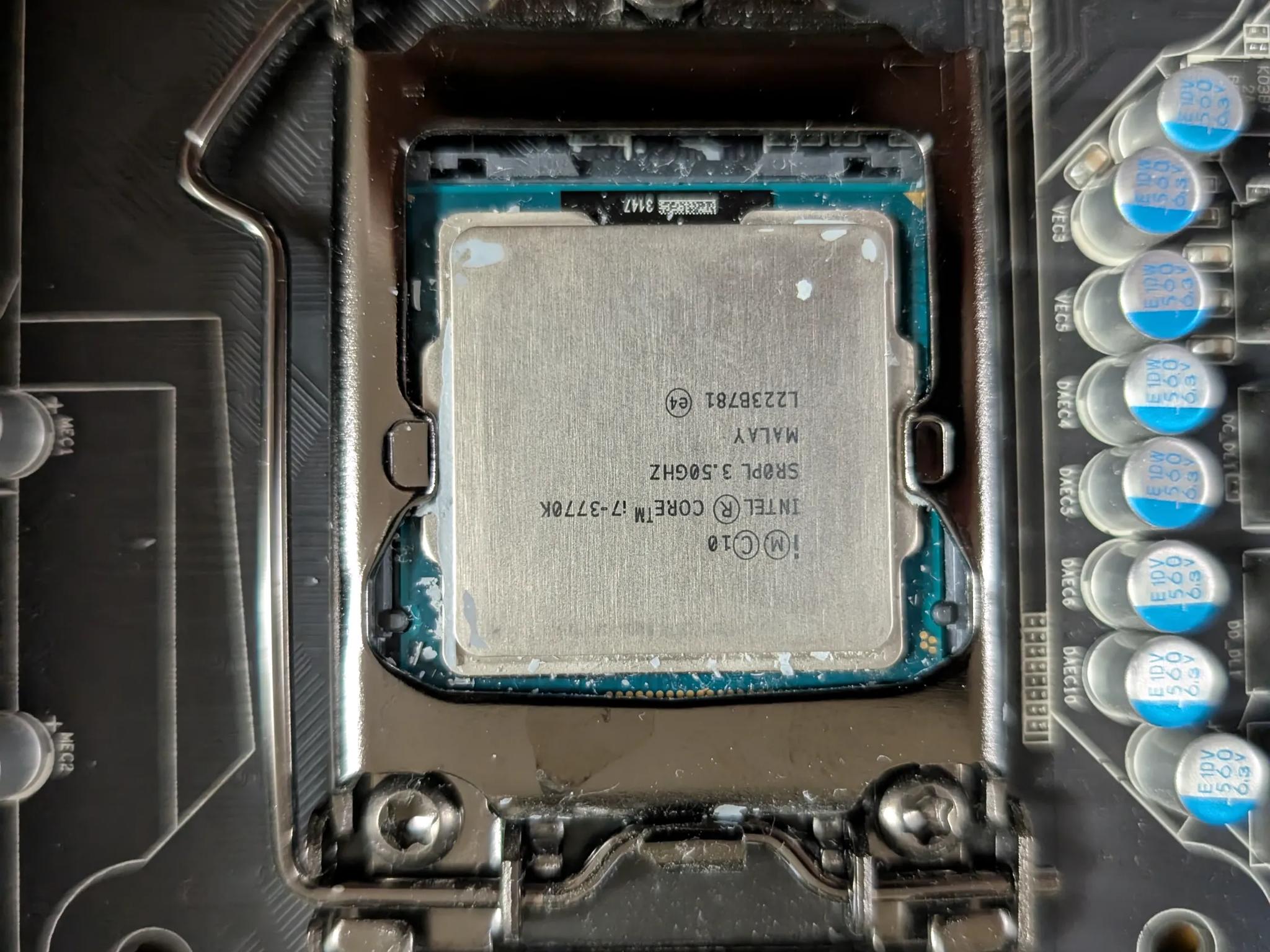 Intel Core i7 3770K + Z77 motherboard + 16GB DDR3