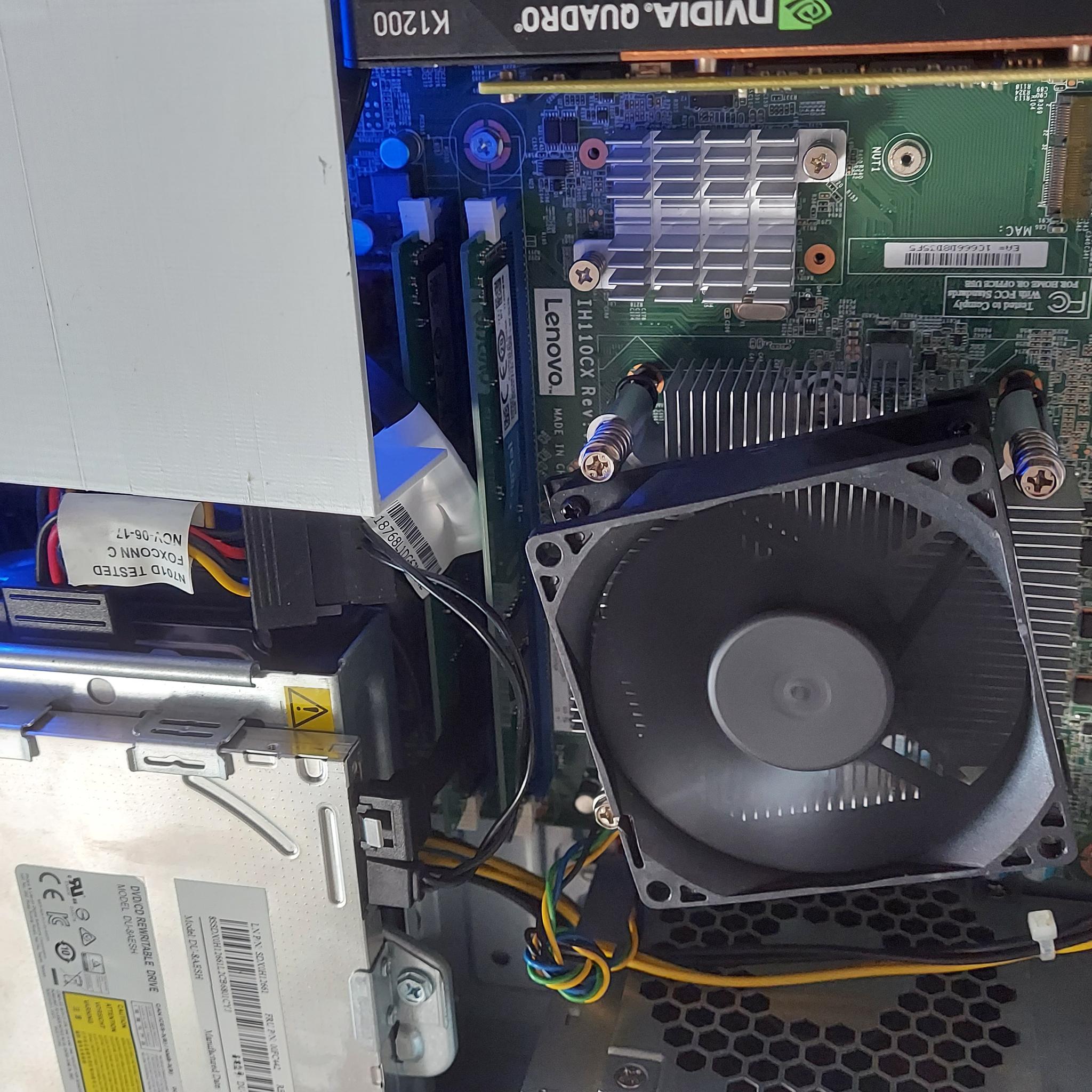 Lenovo Mini Gaming tower, i5, K1200 4GB, 8GB RAM, Windows 11