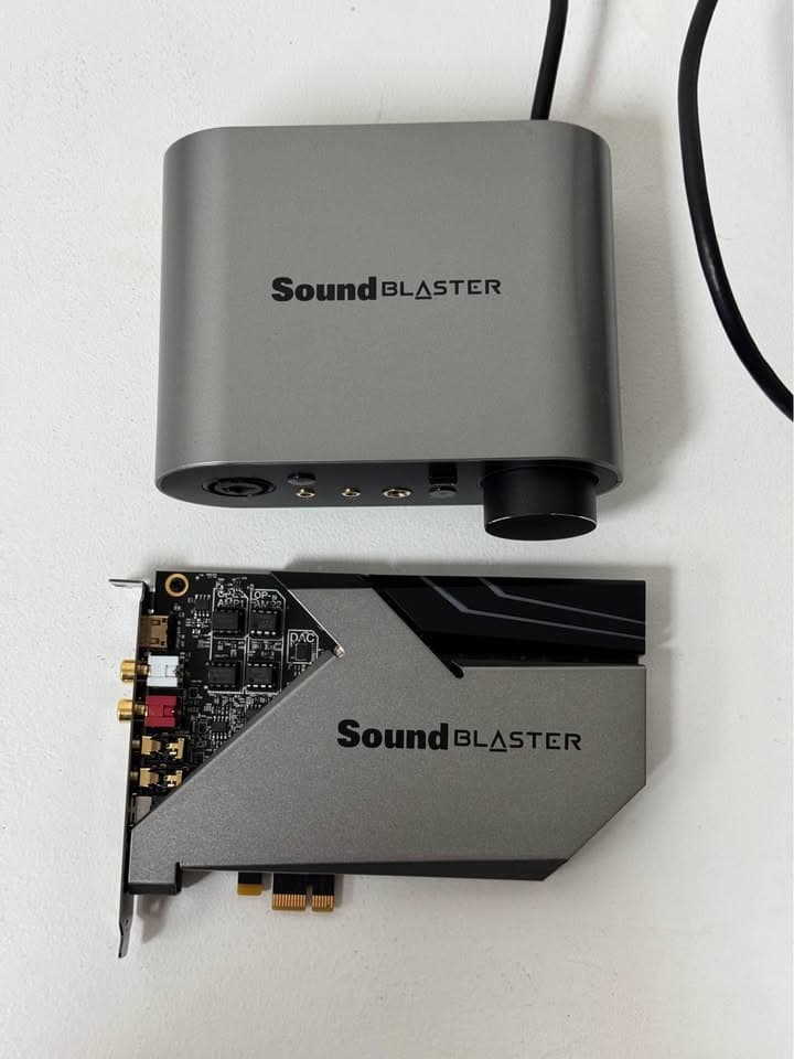 Creative Labs Sound Blaster AE-9 PCIE Sound Card (Open Box)