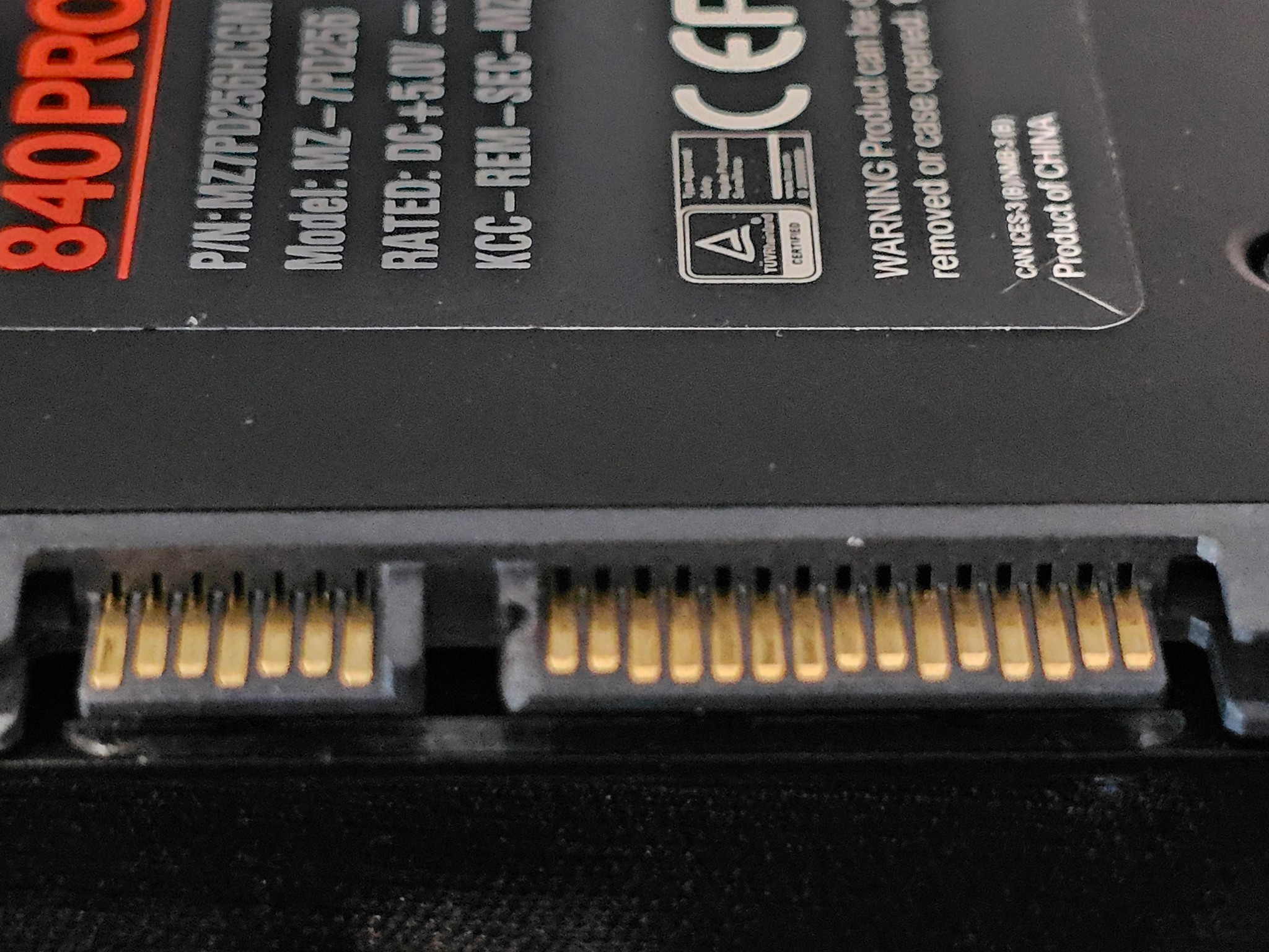 Samsung 840 PRO 256GB SATAIII 2.5"x7mm SSD