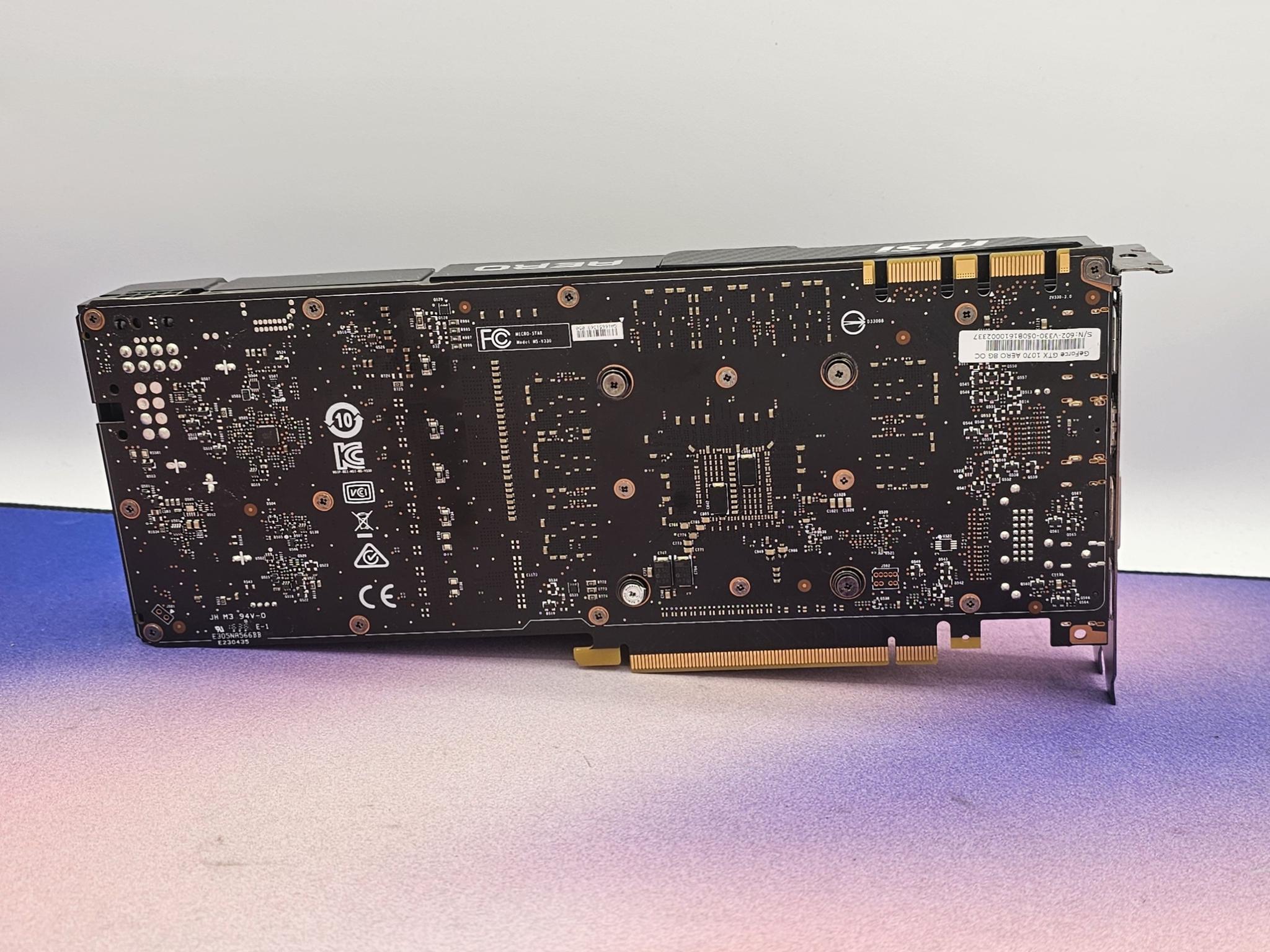 MSI Aero OC GTX 1070