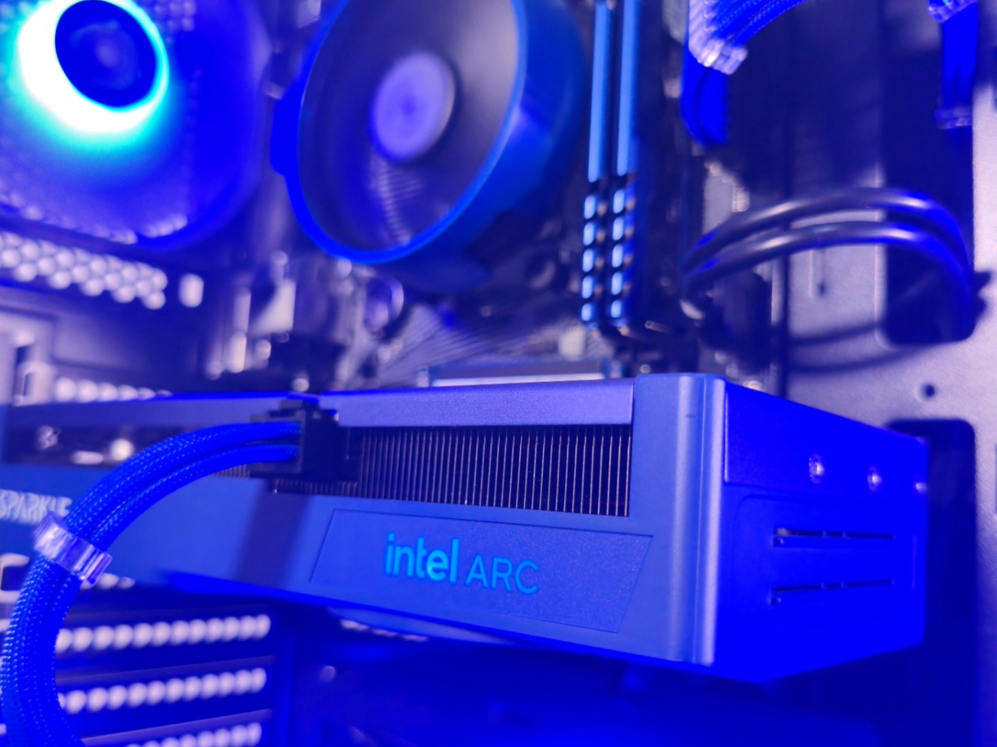 🟦Big Blue V3🟦 Ryzen 5 4500 | 32gb ddr4 | Arc b570 Gaming PC