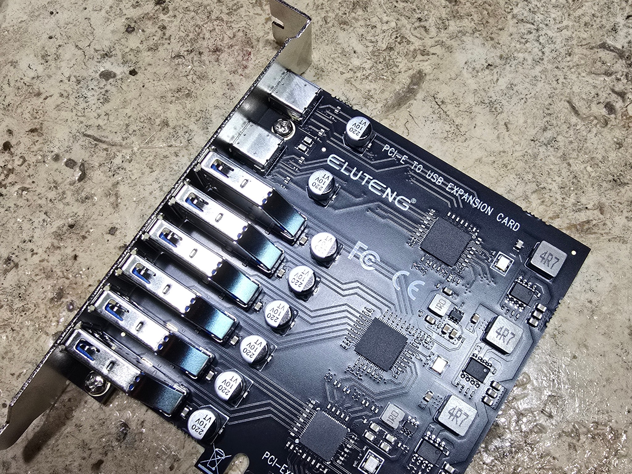 PCIE USB 3.2 Card 8 Ports PCIe to USB C Expansion Superspeed 6 USB and 2 Type C PCI-e USB 3.0
