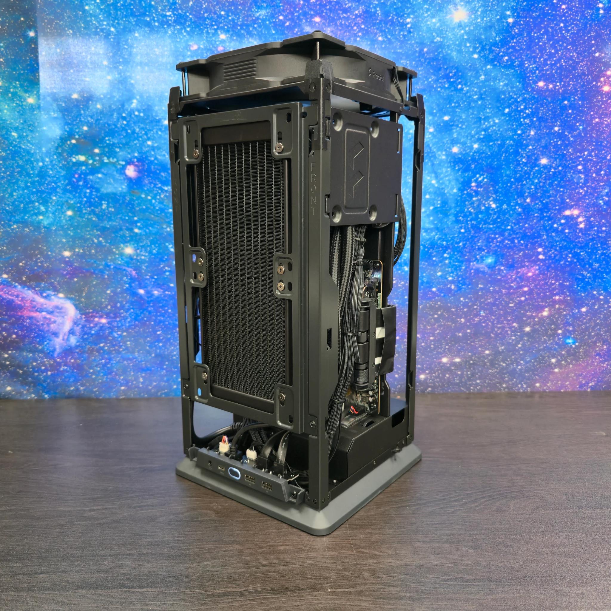 ⚫🚀 CUSTOM SFF PC | RTX 4060 TI | RYZEN 5 5500 | B550 ITX | 16GB RAM | 1TB M.2 SSD | 750W PSU | 🚀⚫