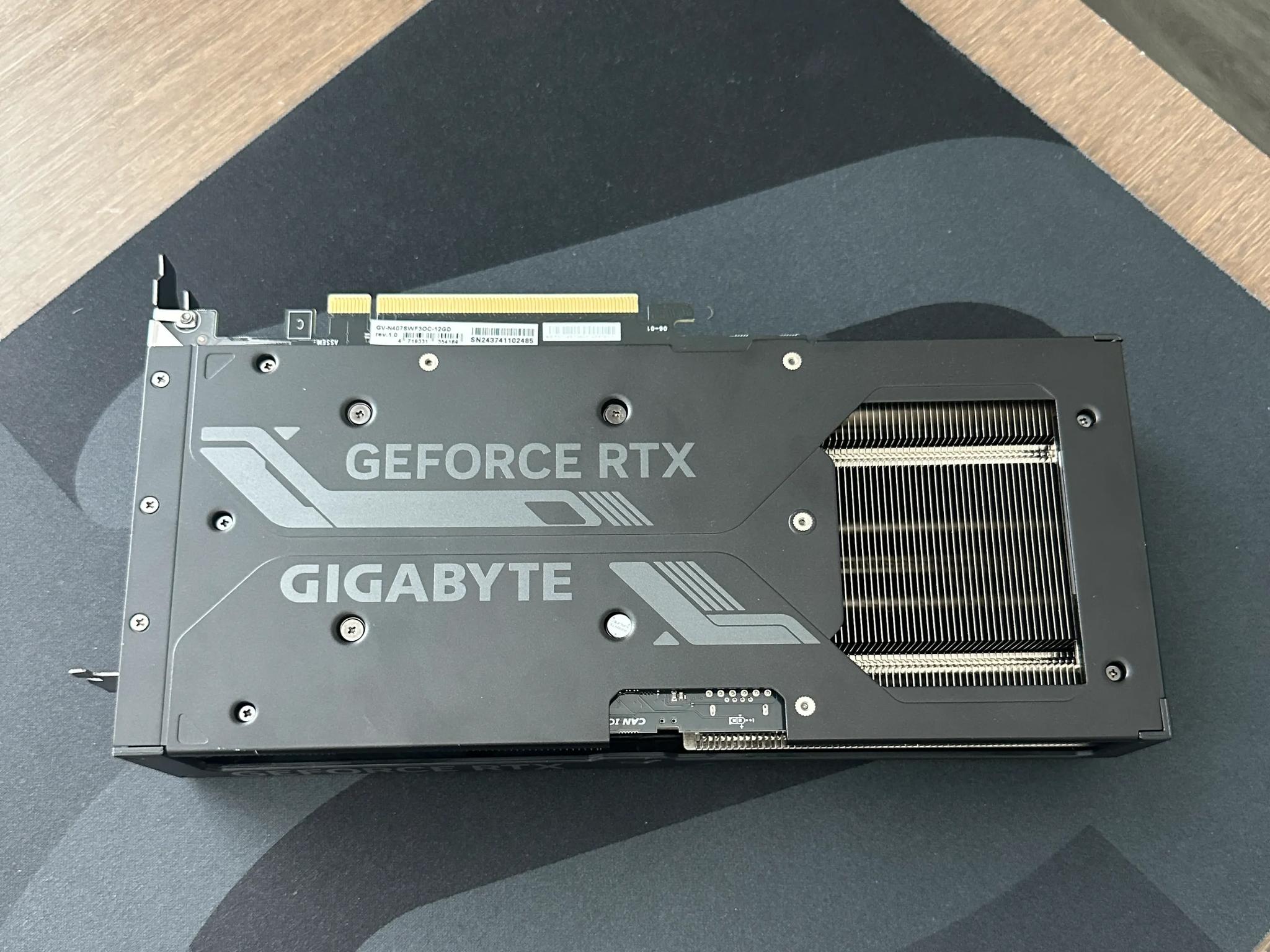 Gigabyte GeForce RTX 4070 Super WindForce OC 12GB GDDR6X NVIDIA Graphics Card
