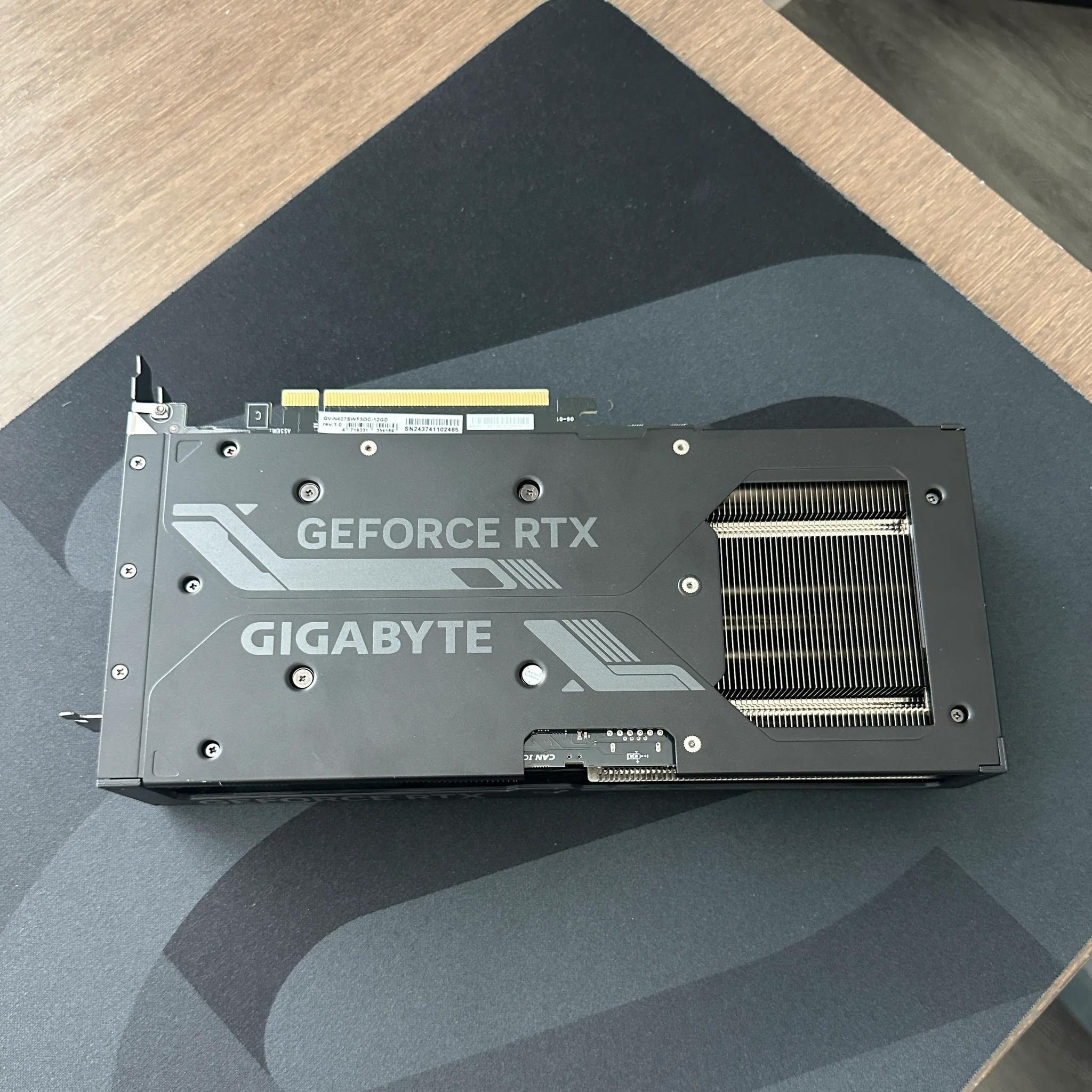 Gigabyte GeForce RTX 4070 Super WindForce OC 12GB GDDR6X NVIDIA Graphics Card