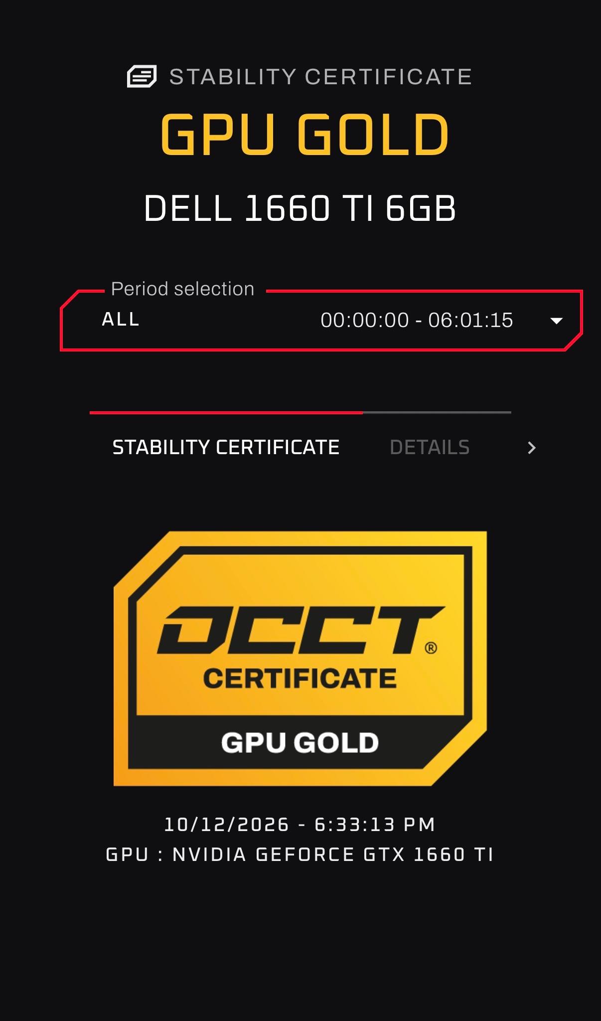 Dell GTX 1660Ti OEM 6GB
