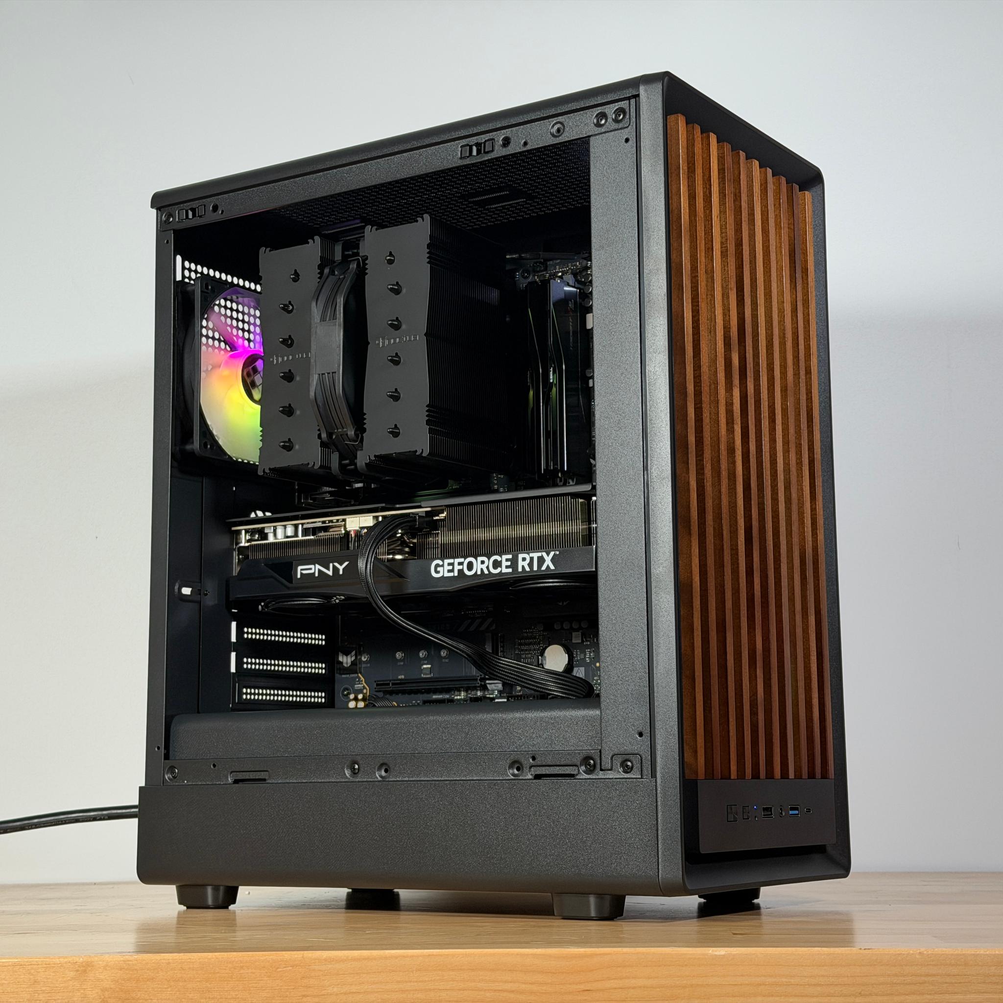 RTX 5070ti Ryzen 7 9800x3d Gaming PC 64gb DDR5 2tb SSD