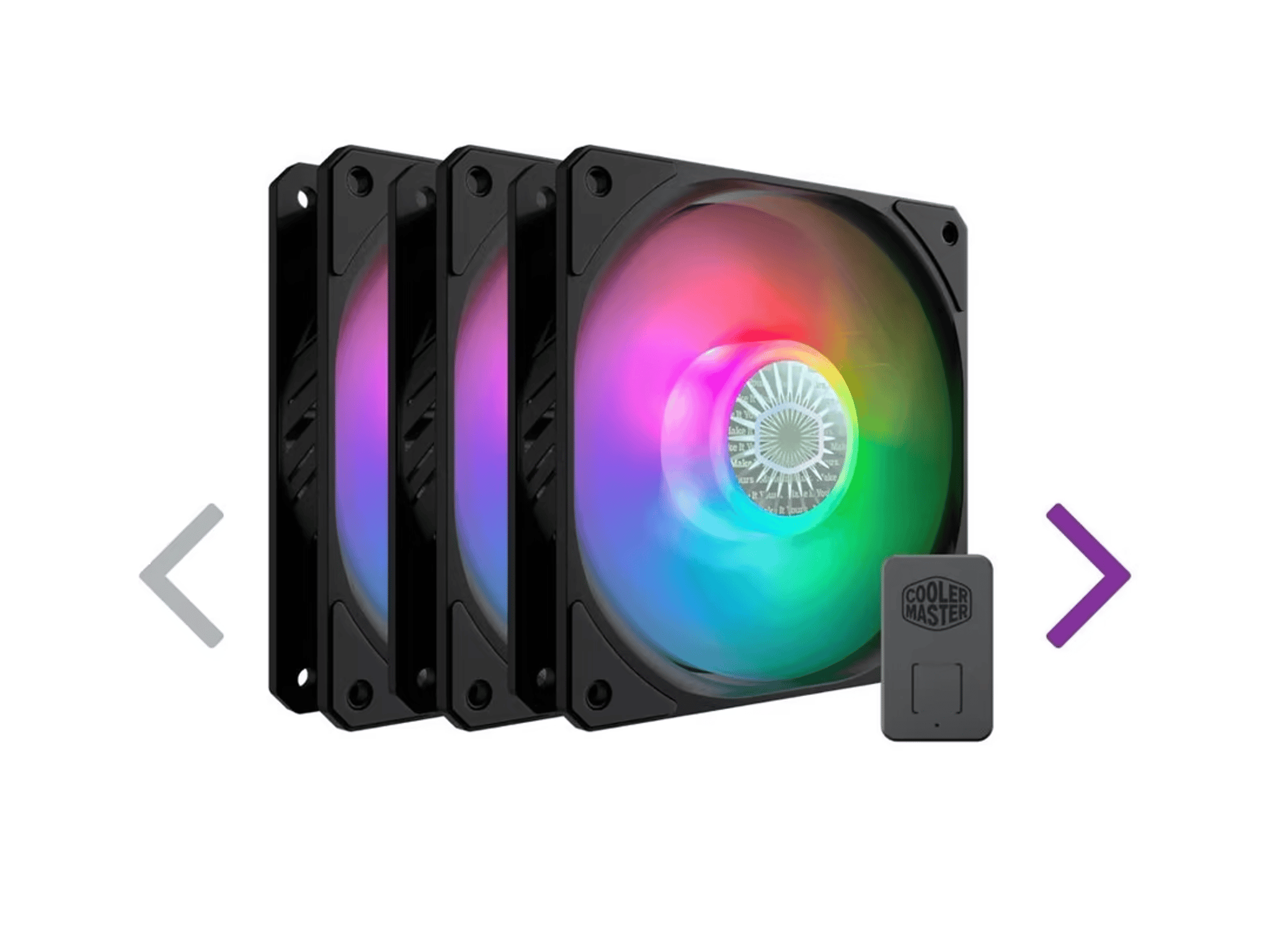 Cooler Master SickleFlow V2 ARGB Fans - Like New