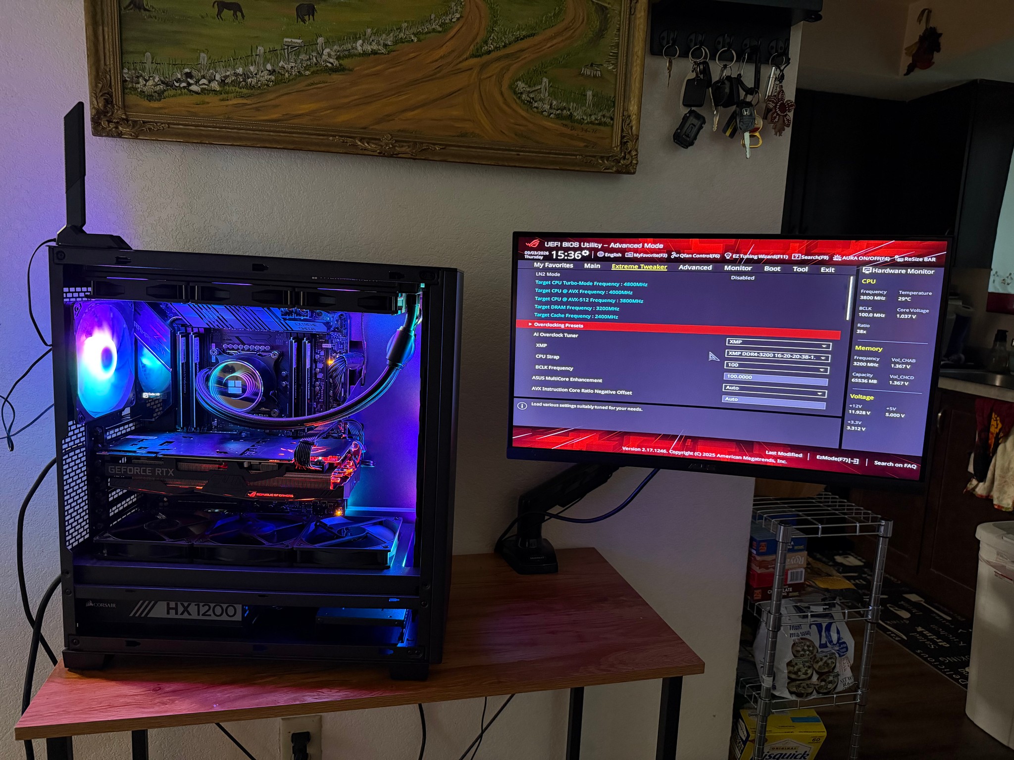 Intel [HEDT] ROG STRIX themed PC! 10980XE | 64GB DDR4 | 2080Ti | 1.5TB SSD Storage | Free Shipping!
