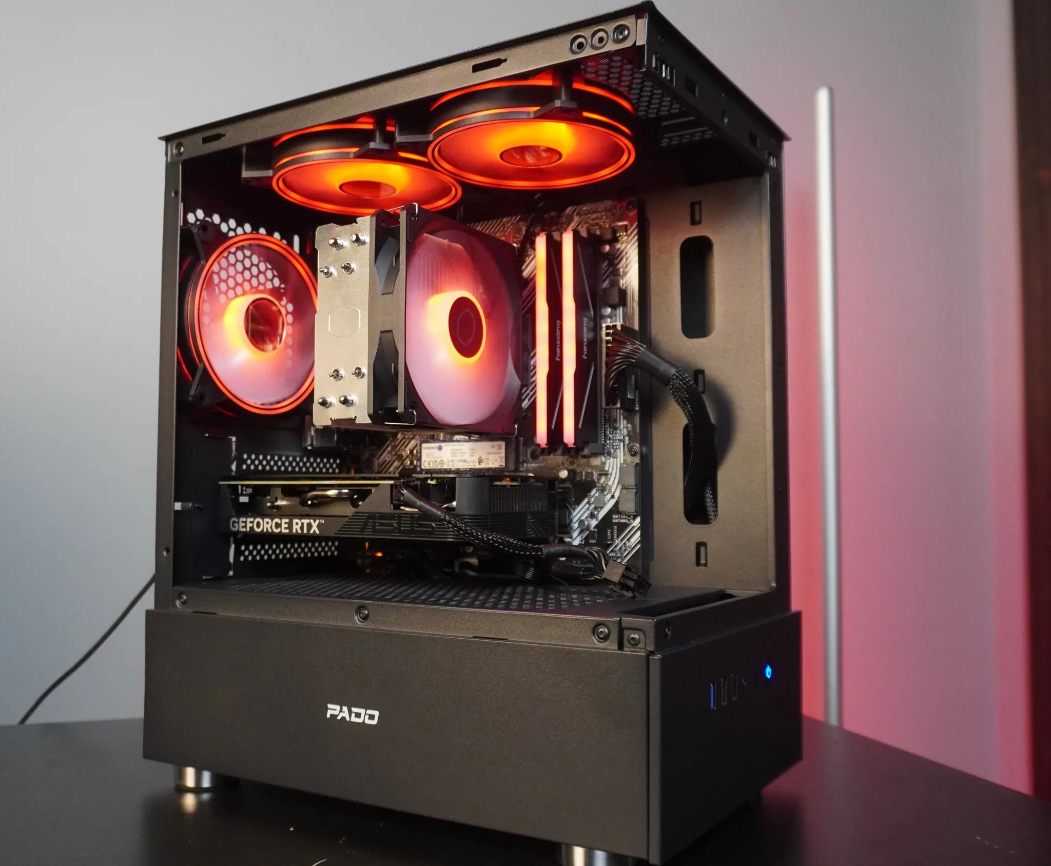 🖤STEALTH🖤 1080p/1440p Value MACHINE 💚 RTX 4060 🧡Ryzen 5 5600 | 1TB NVME | 16GB DDR4 | WIFI