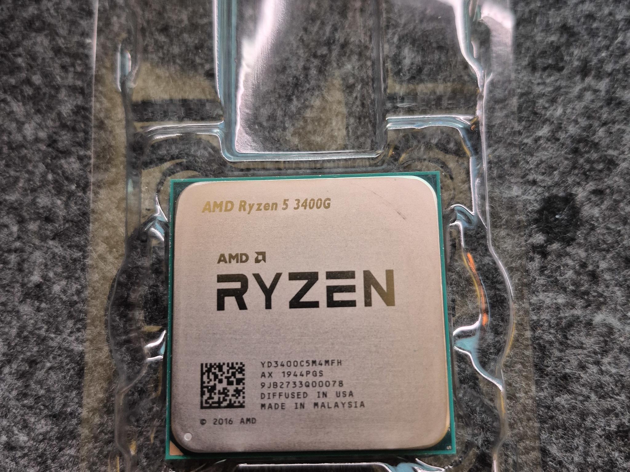 RYZEN 5 3400G