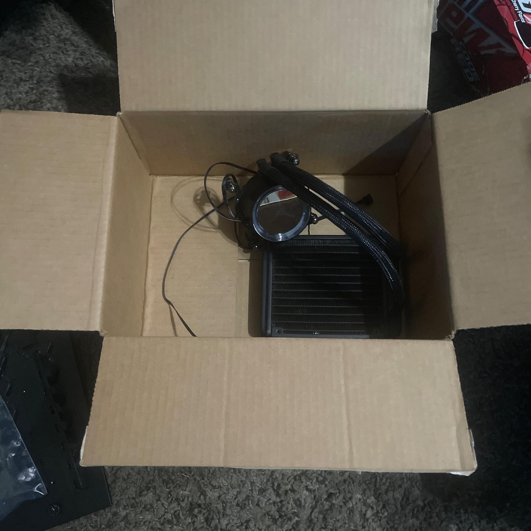 IN WIN & SKYTECH GAMING BLACK RED LED SECC ABS PC CASE