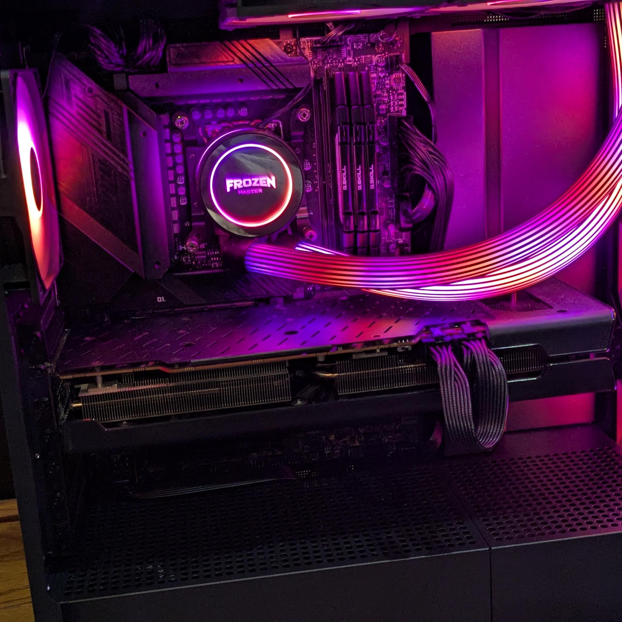 Lit Up! | i5-12600K, AMD RX 6800 16GB, 24GB RAM, 1TB NVME SSD, Win11