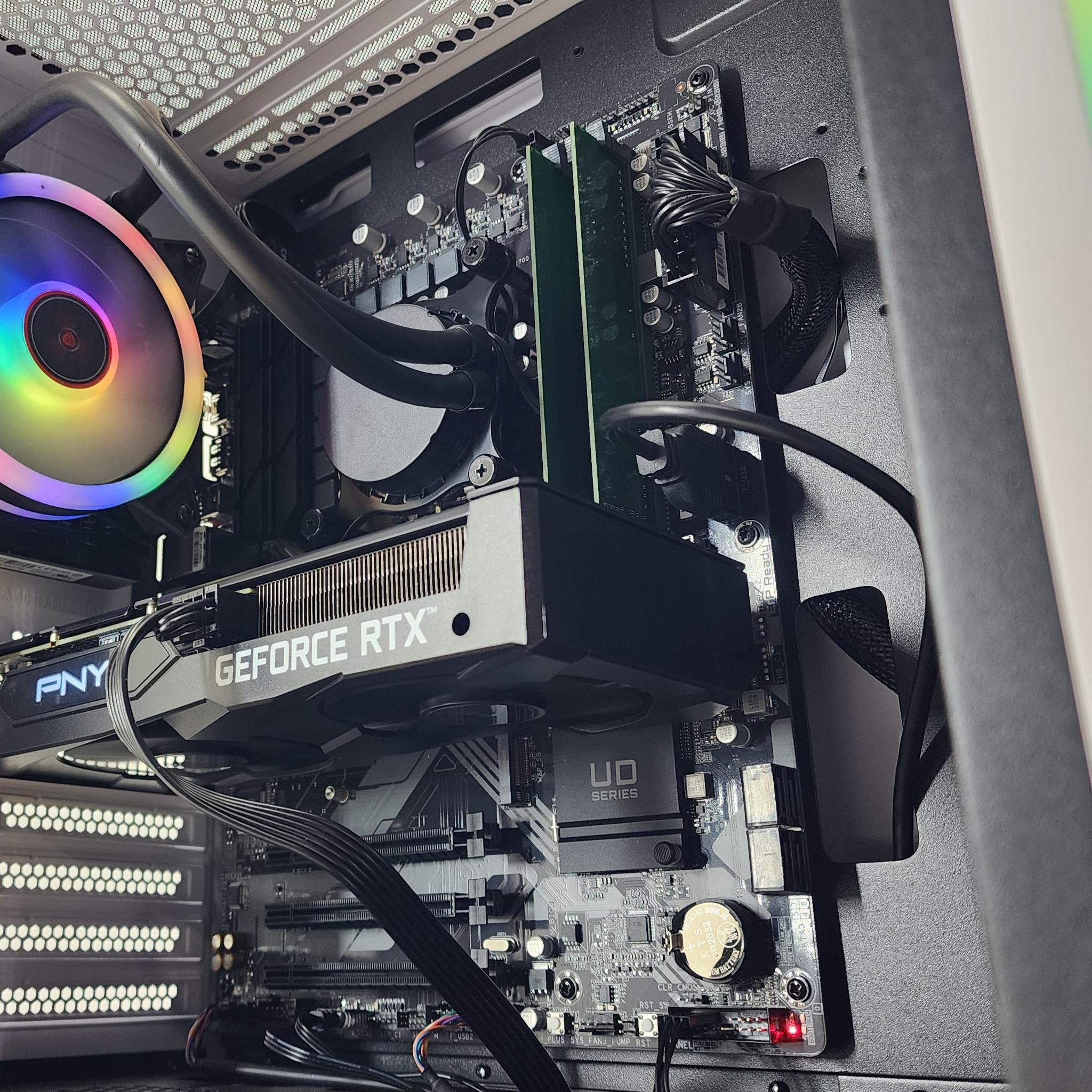 Gaming PC i5-12600KF 16GB RAM 500GB SSD RTX 3060 Ti 8GB Windows 11 Computer