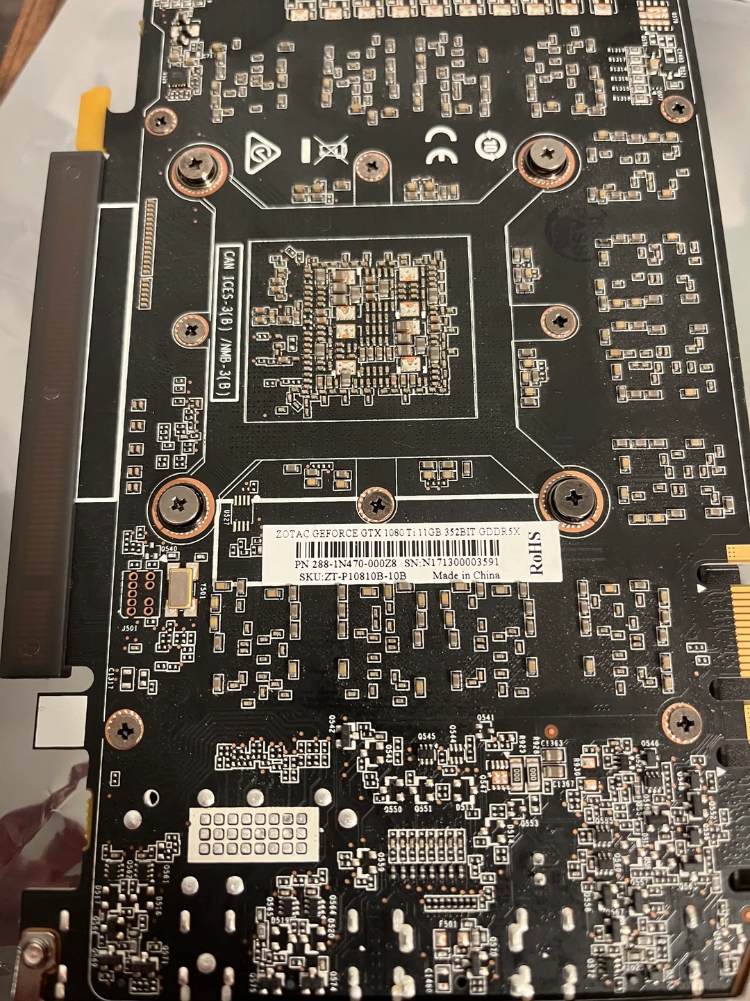 Zotac GTX 1080Ti Blower Card 11GB 288-1N470-000Z8 | Jawa