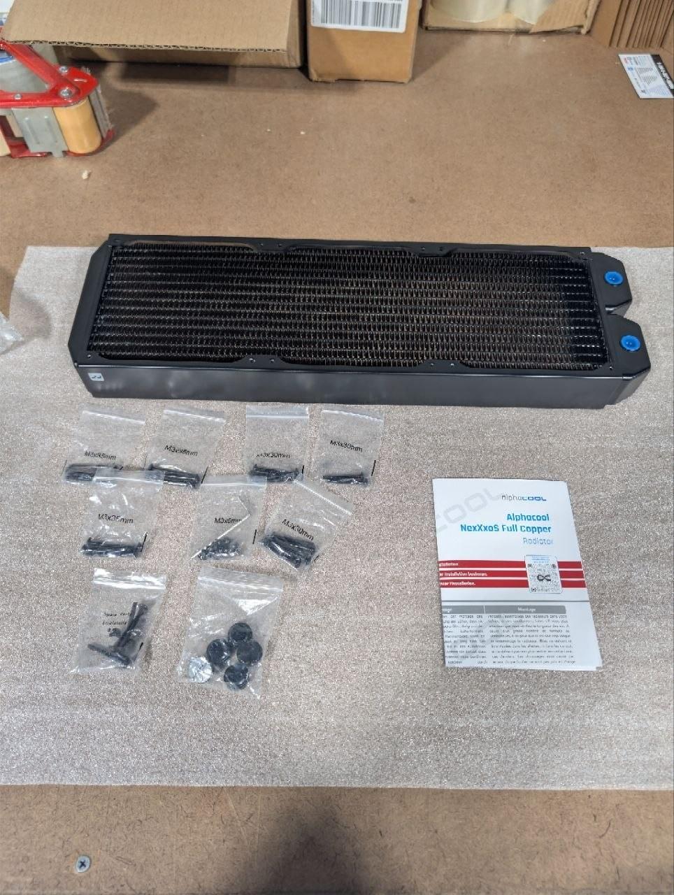 Alphacool NexXxoS XT45 Full Copper 420mm Radiator (14170)(2)