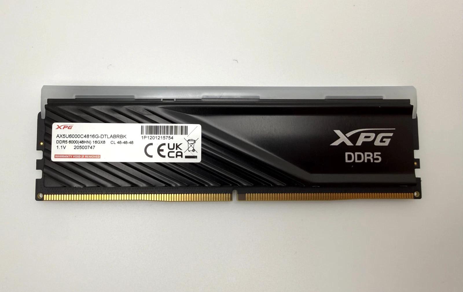 RAM DDR5 16GB DDR5 6000Mhz CL48 Adata XPG Lancer Blade RGB AX5U6000C4816G