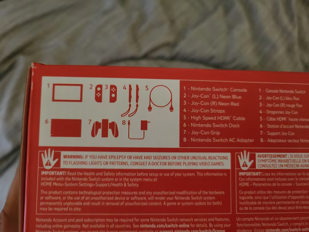 Open Box Nintendo Switch | Jawa