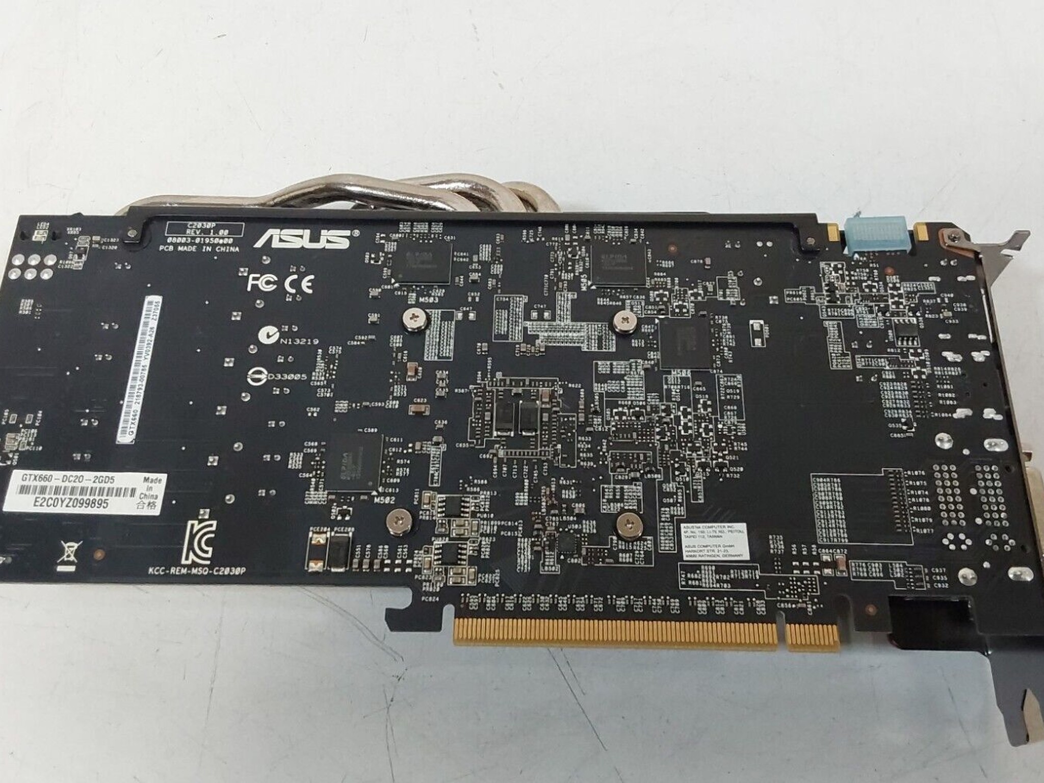 ASUS DirectCU II GTX 660 GPU
