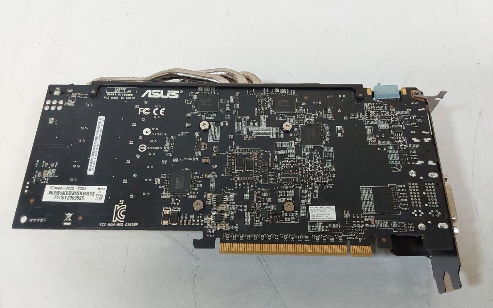 ASUS DirectCU II GTX 660 GPU