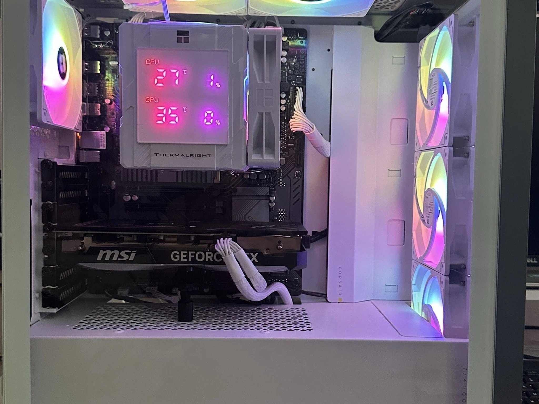 RTX 4070 | Ryzen 7 5700x | 32GB DDR4 RAM | 2TB Storage | WIFI | WIN 11 PRO - Custom Gaming PC