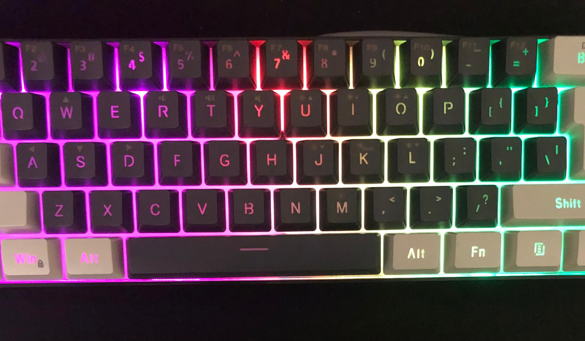 60% Black RGB SAMA Mechanical Gaming Keyboard