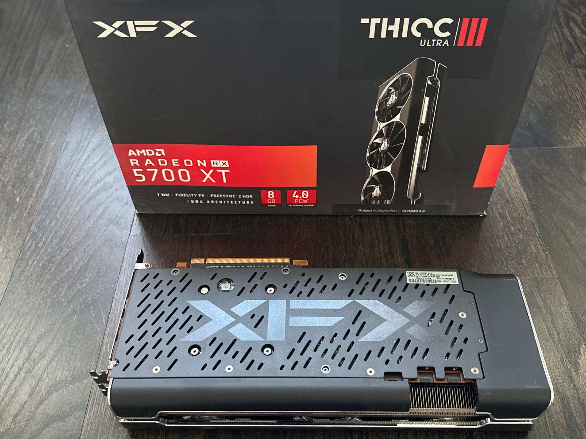 AMD Radeon 5700XT XFX Ultra Series
