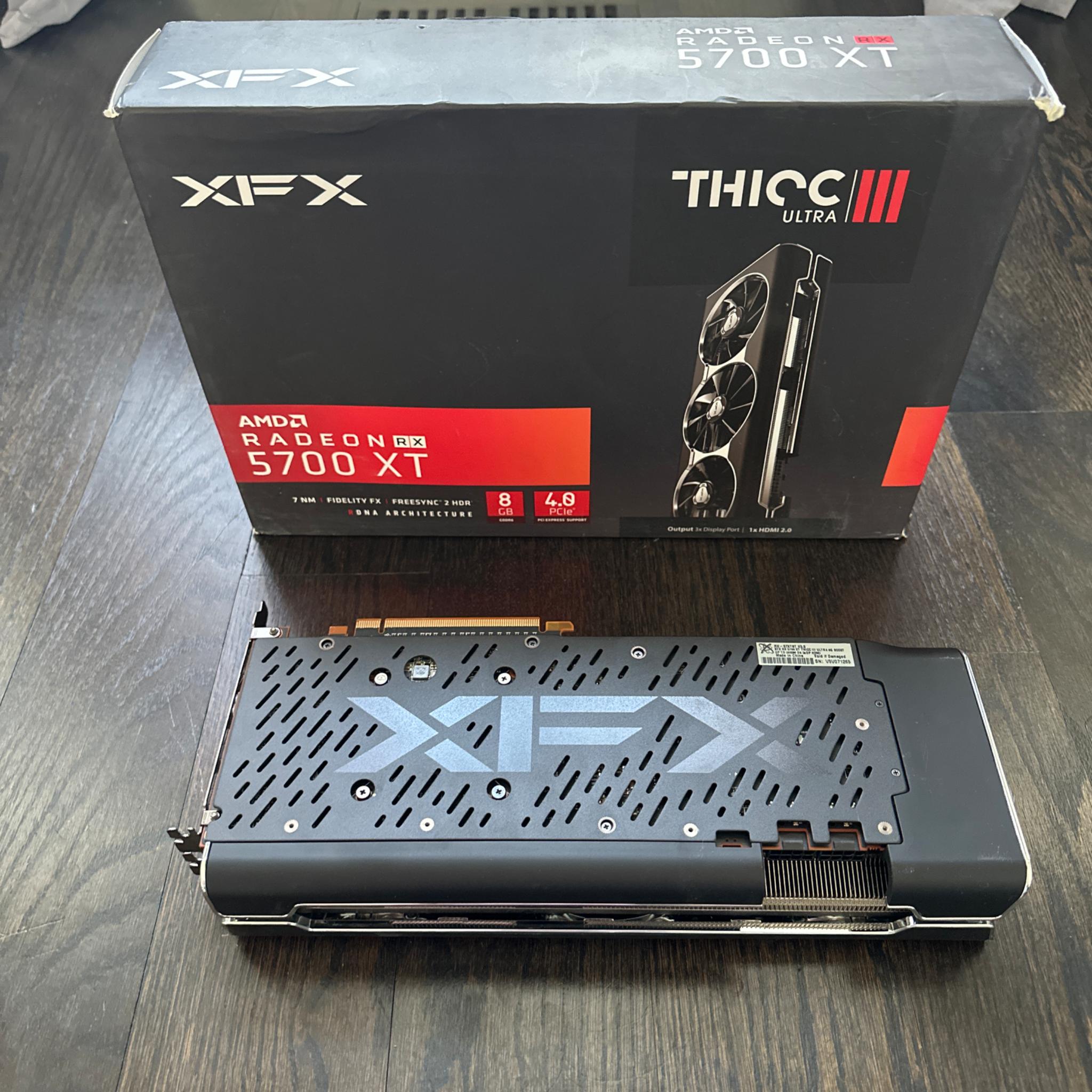 AMD Radeon 5700XT XFX Ultra Series