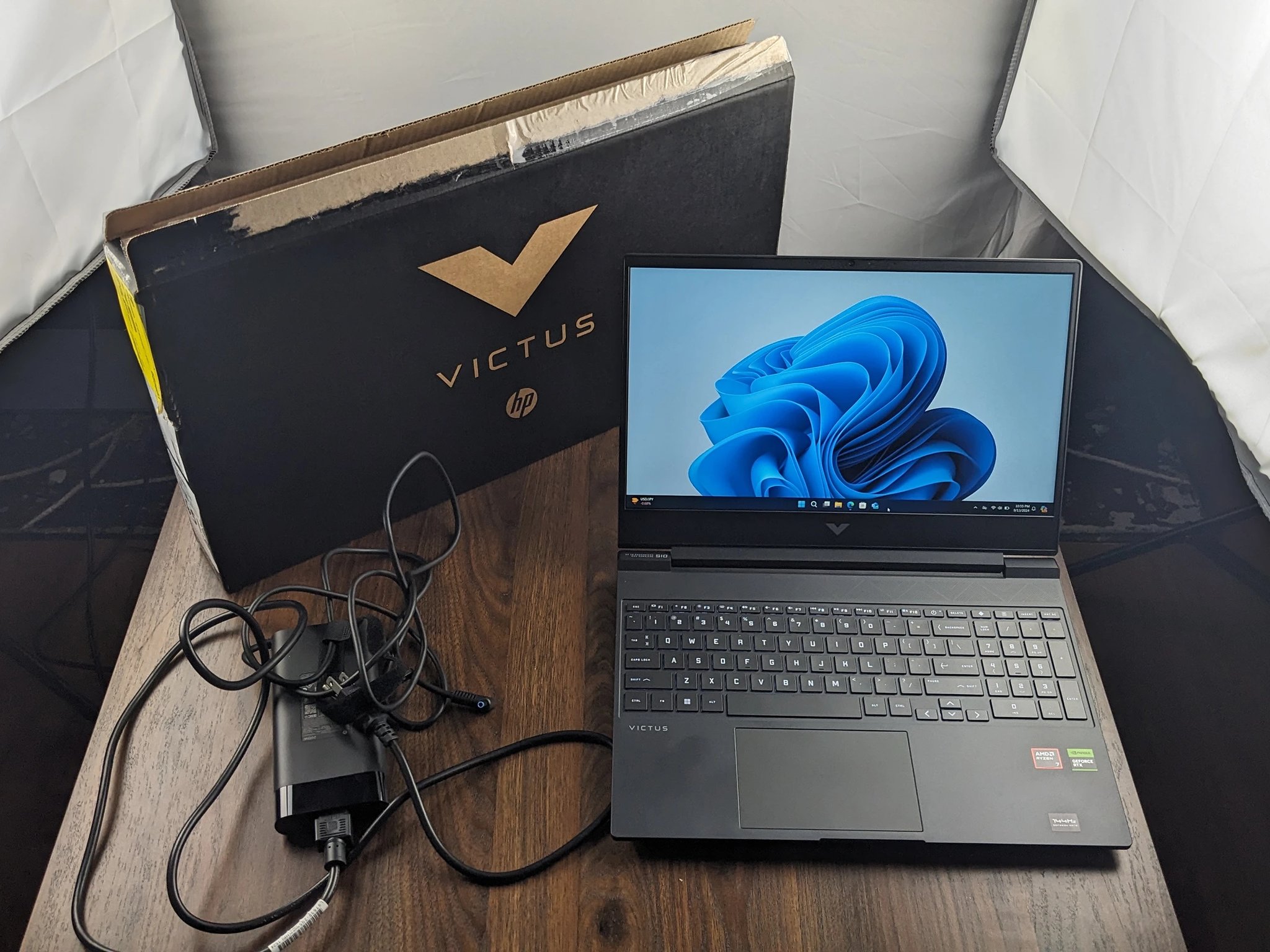 HP Victus 15.6" RTX 4060, Ryzen 7 8845HS, 16GB ddr5 5600, 1TB Gen 4 NVMe. 144hz disp. Gaming Laptop