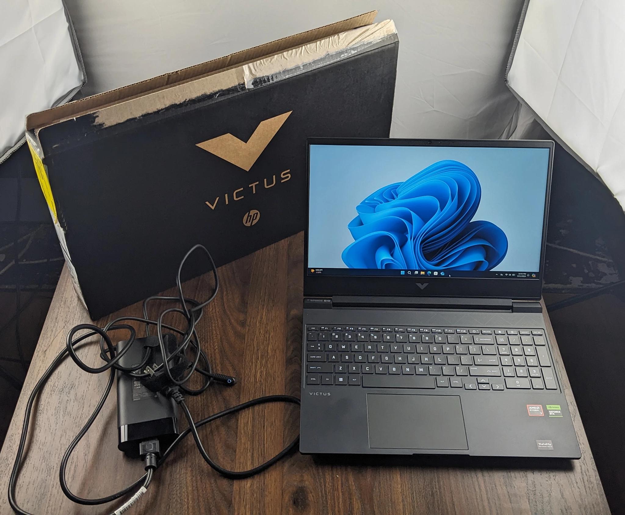 HP Victus 15.6" RTX 4060, Ryzen 7 8845HS, 16GB ddr5 5600, 1TB Gen 4 NVMe. 144hz disp. Gaming Laptop