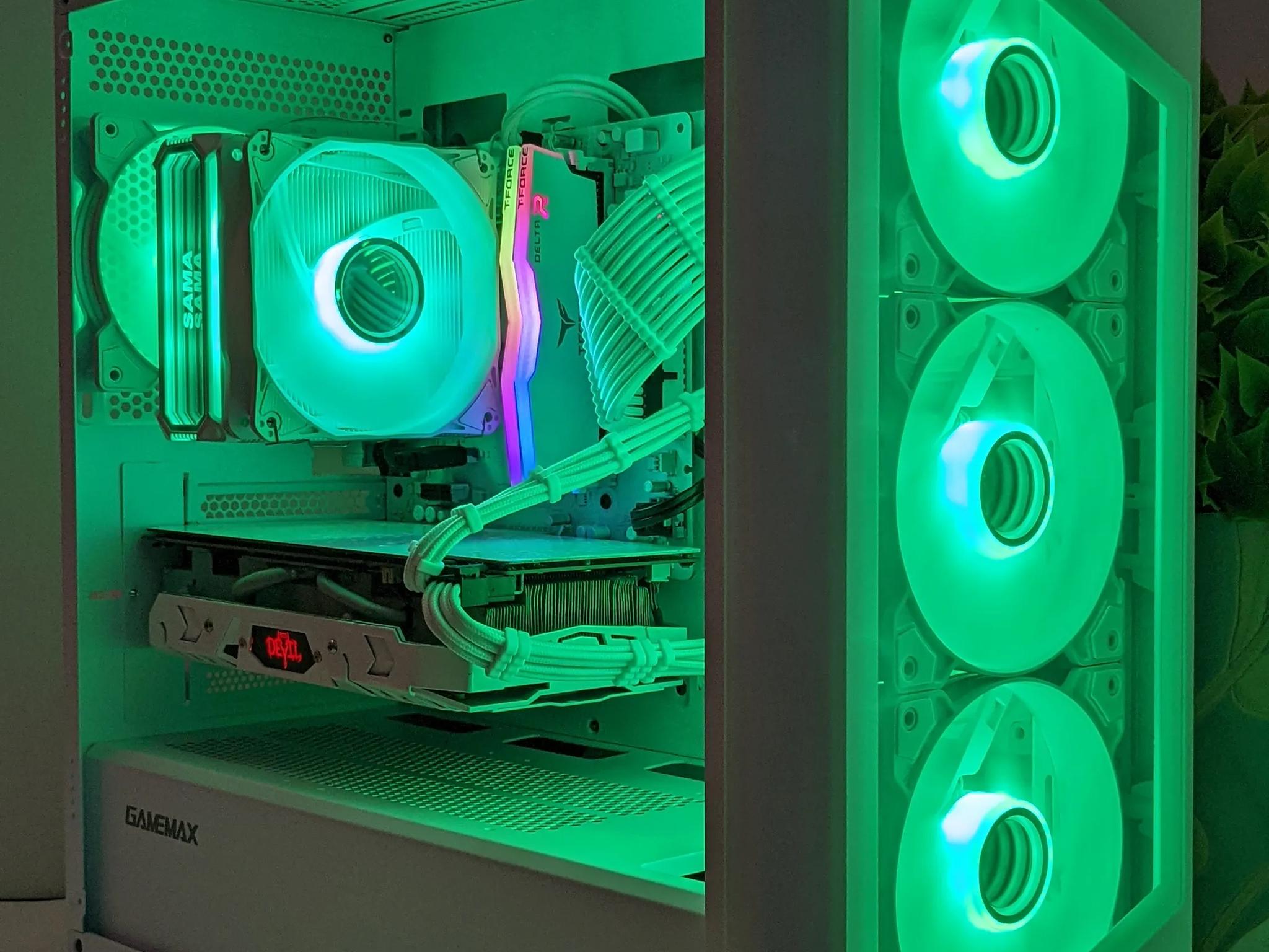 ⚪️Diablo Albus🔥🔥🔥| RX 580 8GB| Core I7 (6th Gen)| 16GB TFORCE DDR4 RAM| 1TB SSD|Windows 11 Pro