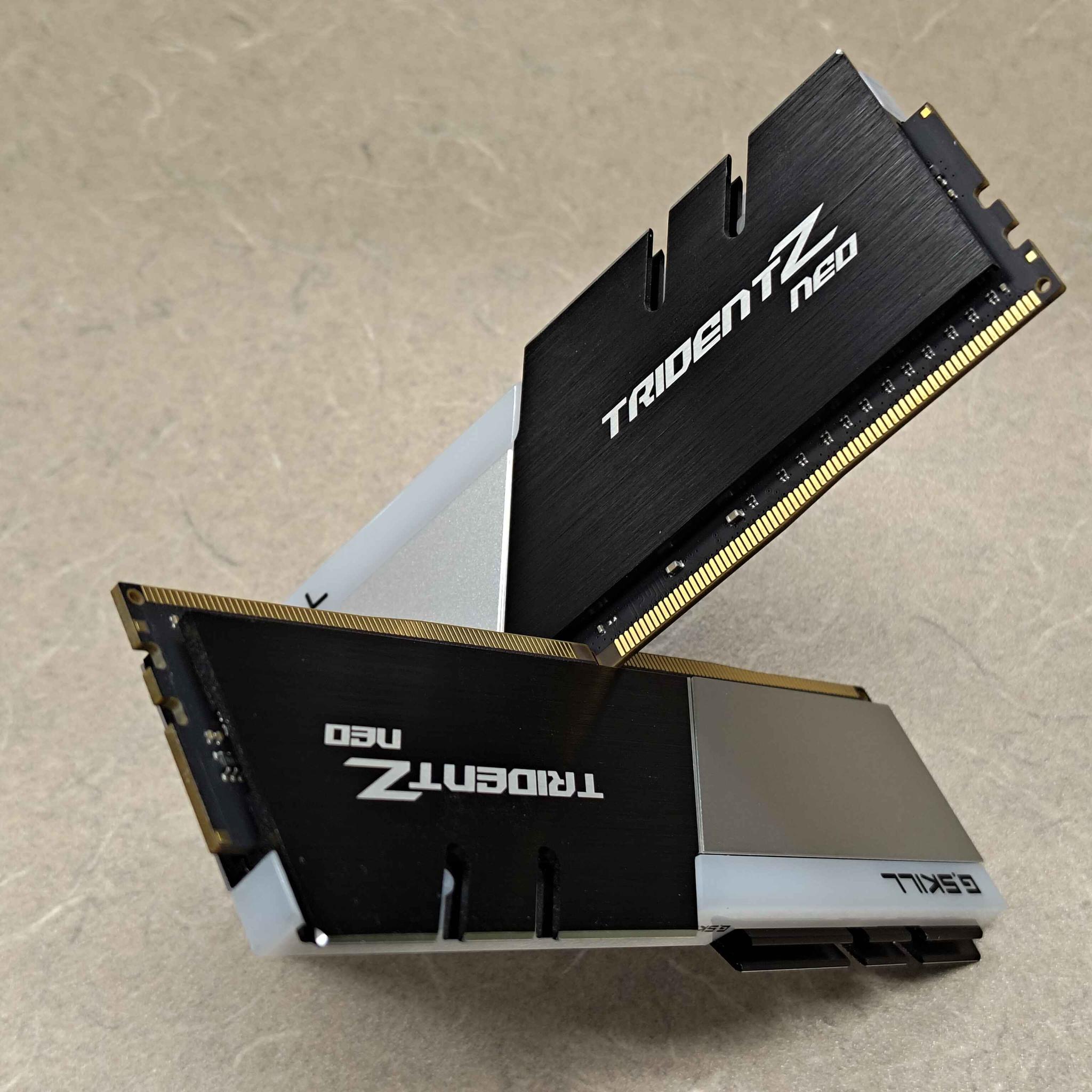 G.Skill Trident Z NEO RGB 32GB (2 x 16GB) DDR4-3600 [From a 64gb kit of 4 modules]