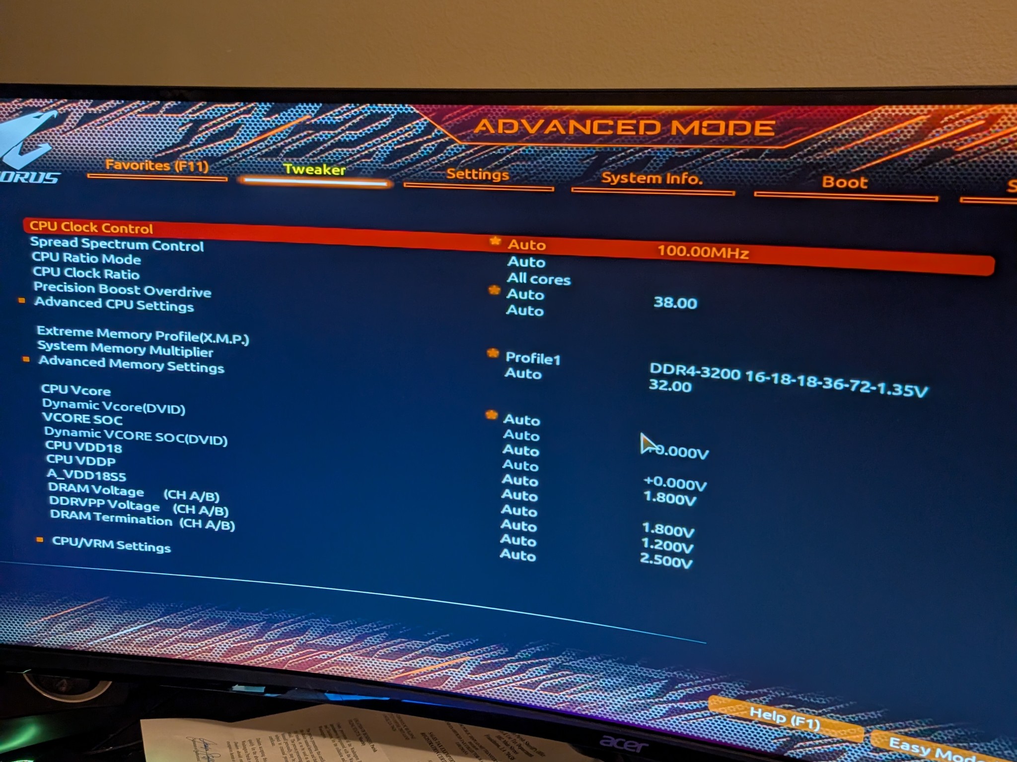 Ddr4 crucial ballistix 3200mhz 16gb