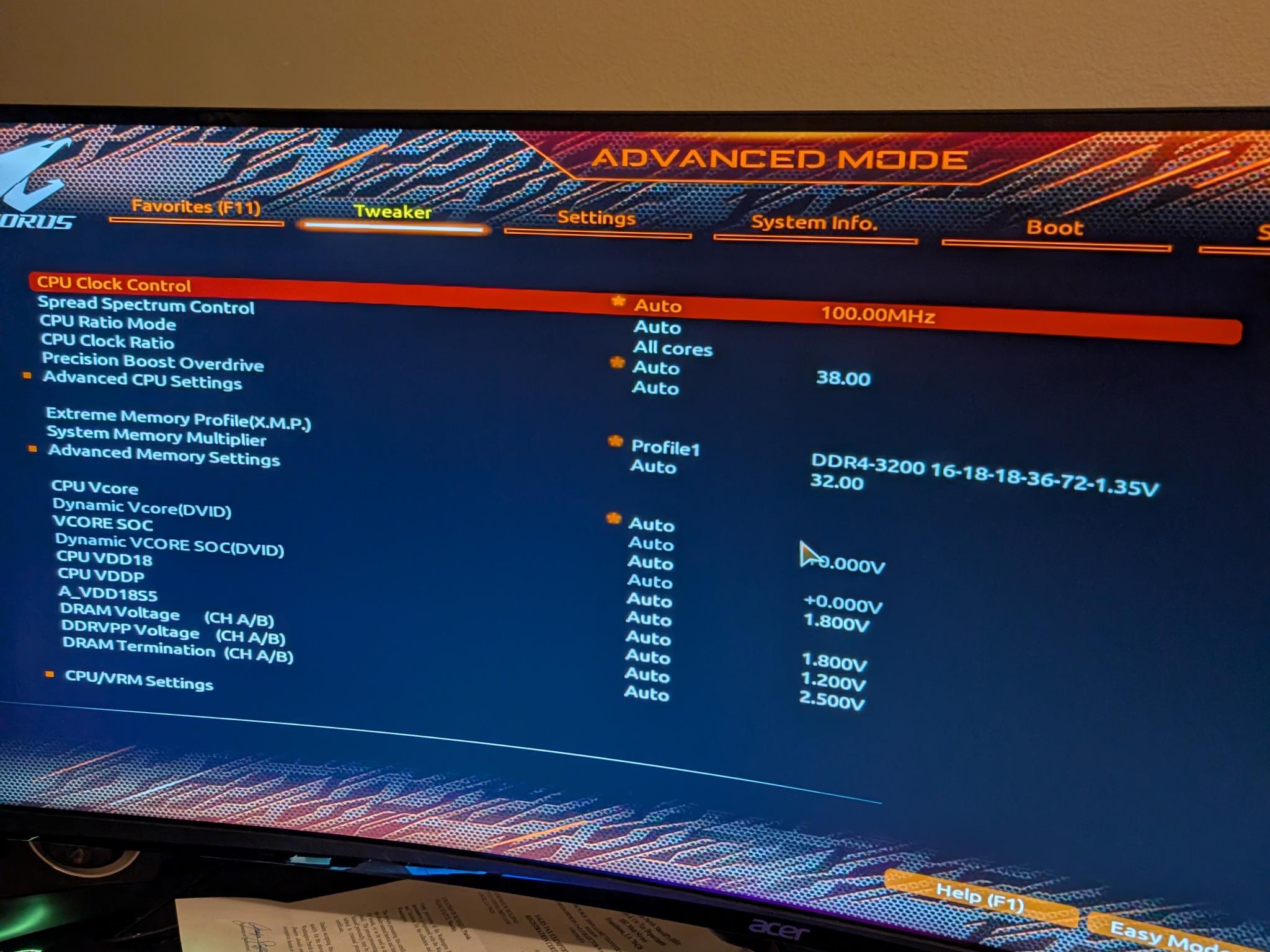 Ddr4 crucial ballistix 3200mhz 16gb