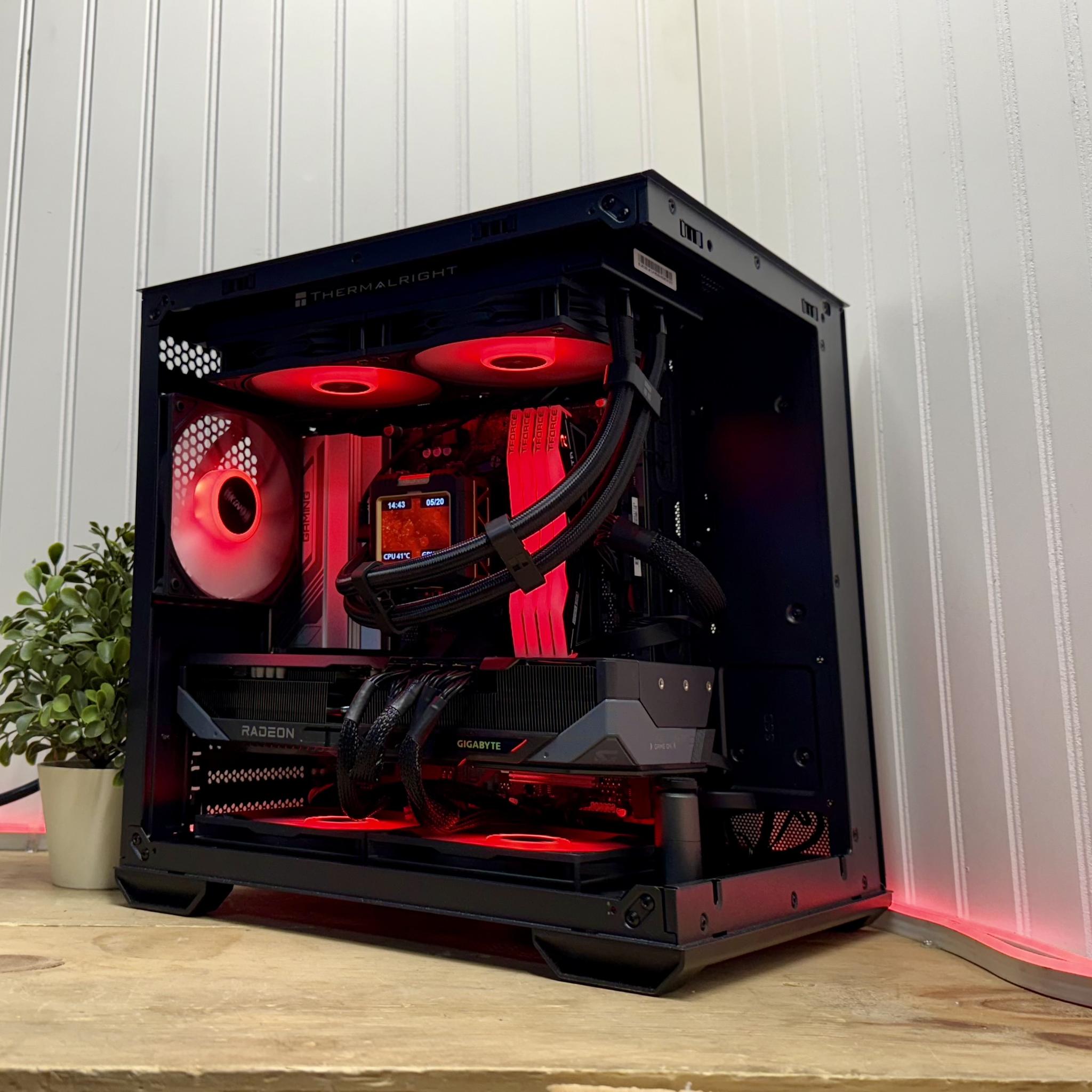 SALE 🕷️Game Slayer V2🕷️ 9600x/9070XT/32g DDR5/240mm AIO/800wpsu/2tb gen 4