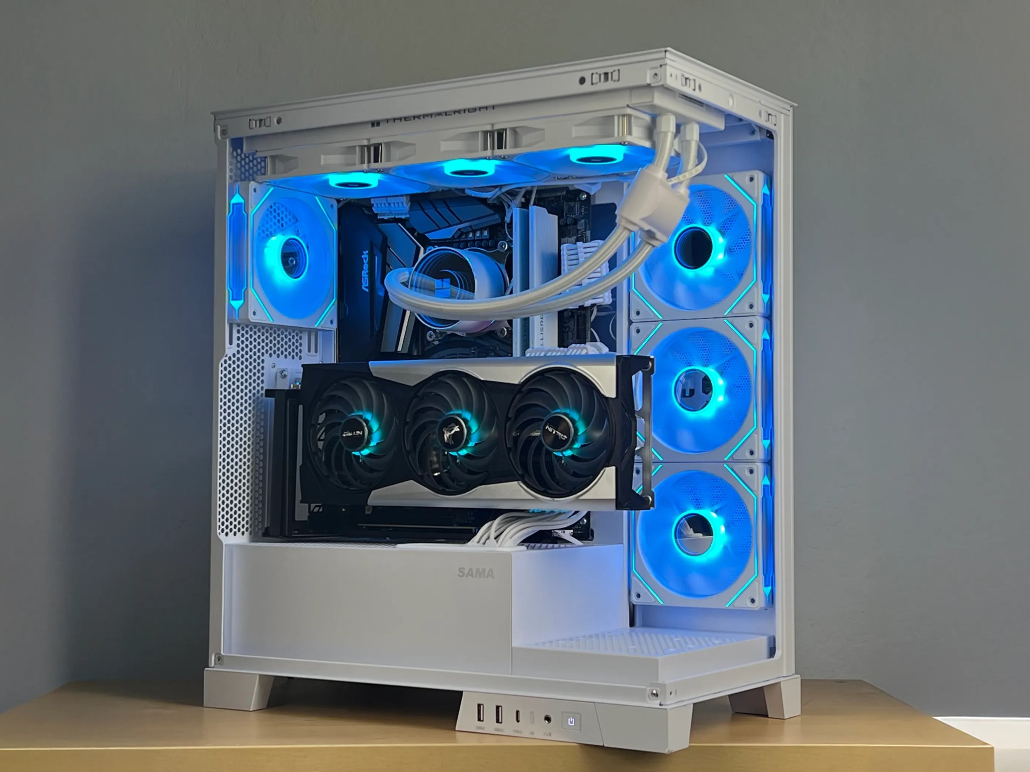 🔥 4K/1440P Gaming Beast | RX 6900XT | Intel i9 9900K | 1TB SSD | 32GB RAM | WiFi +  Blue...