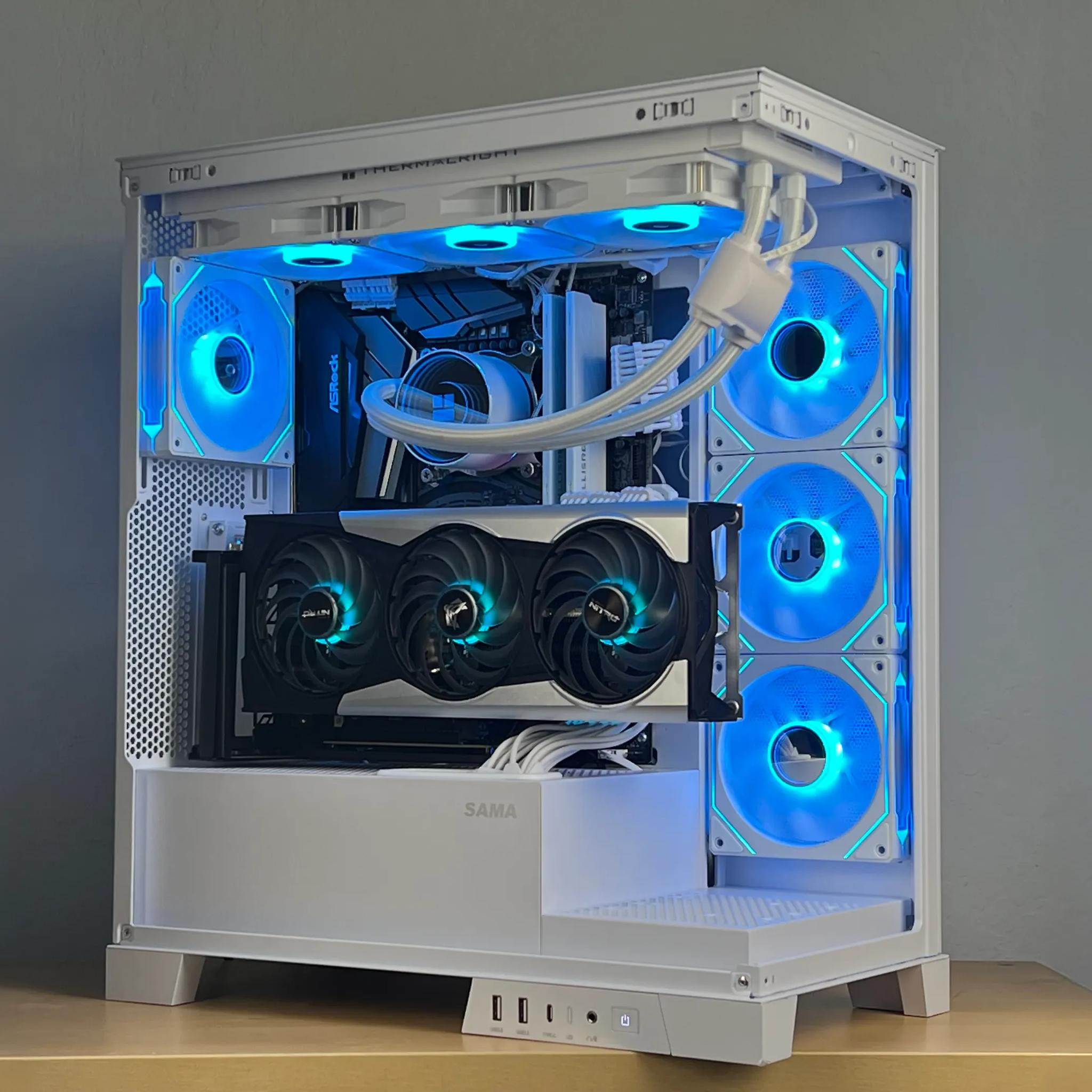 🔥 4K/1440P Gaming Beast | RX 6900XT | Intel i9 9900K | 1TB SSD | 32GB RAM | WiFi +  Blue...