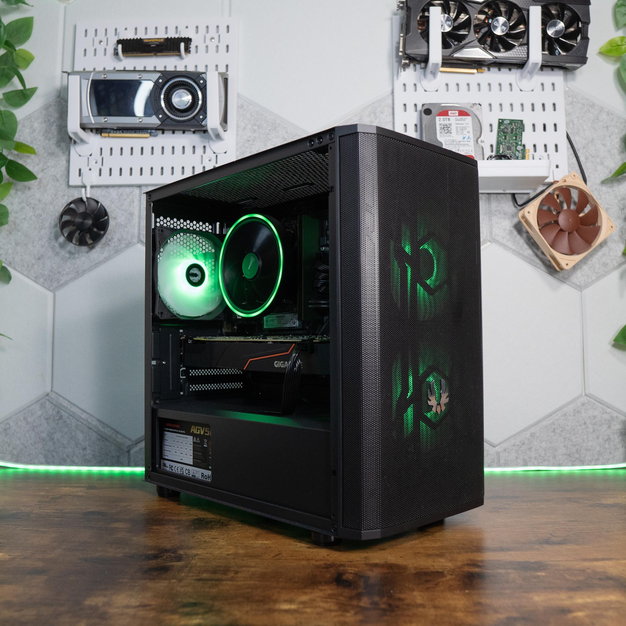 🌠🌠 BUDGET - BO6 Ready GAMING PC | Gigabyte GTX 1080 8GB | RYZEN 5 1600X | 16GB DDR4 RAM | 850GB |