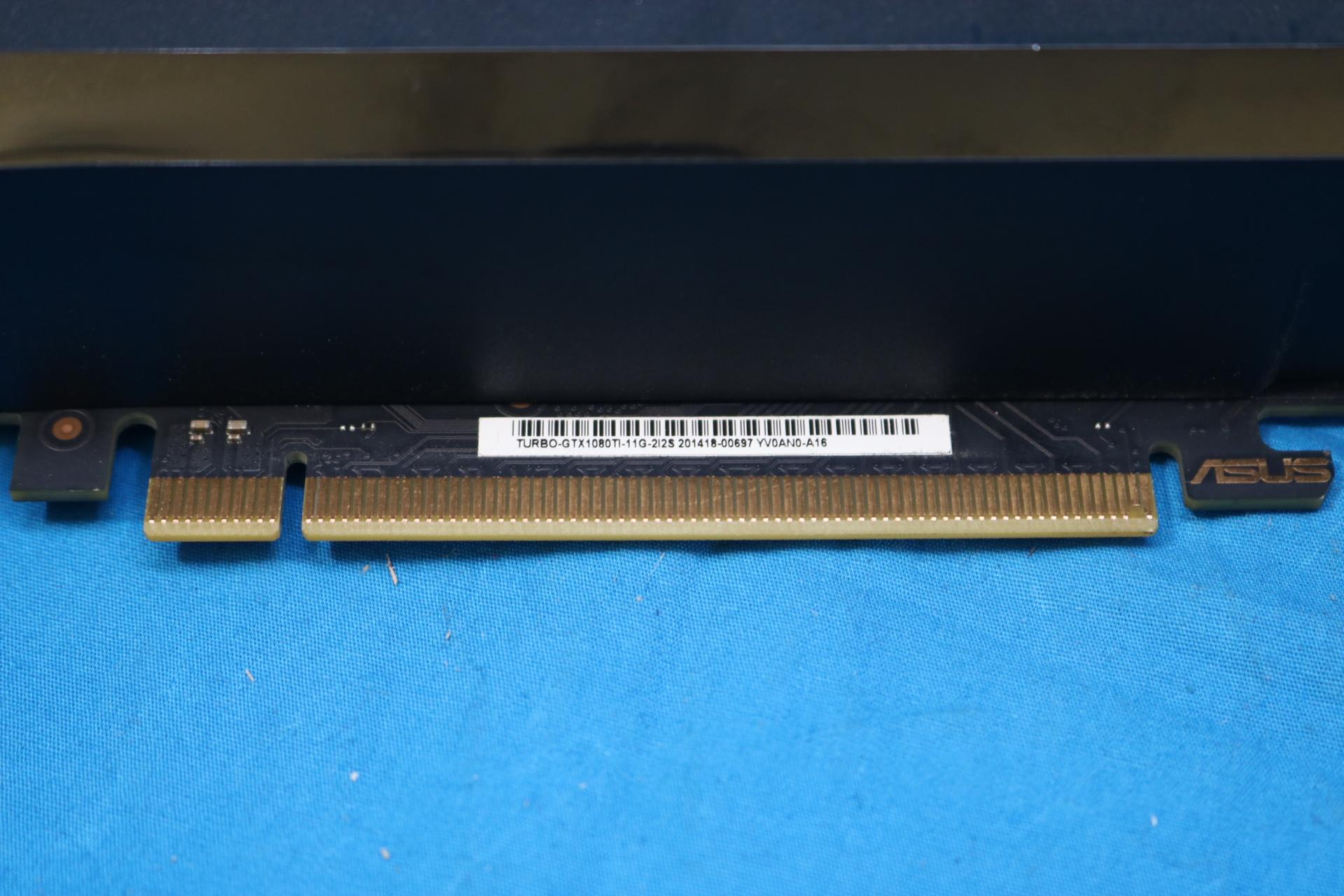 ASUS NVIDIA GeForce GTX 1080 Ti Turbo 11GB GDDR5X PCIe 3.0 x16 Desktop GPU TURBO-GTX1080TI-11G