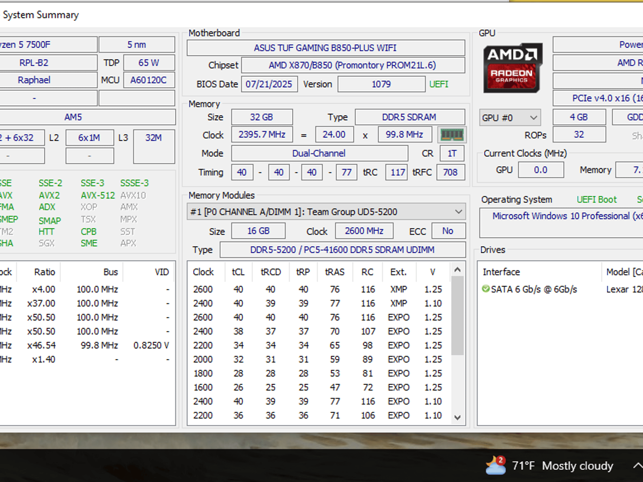 Open Box Asus B850M-Plus Wifi